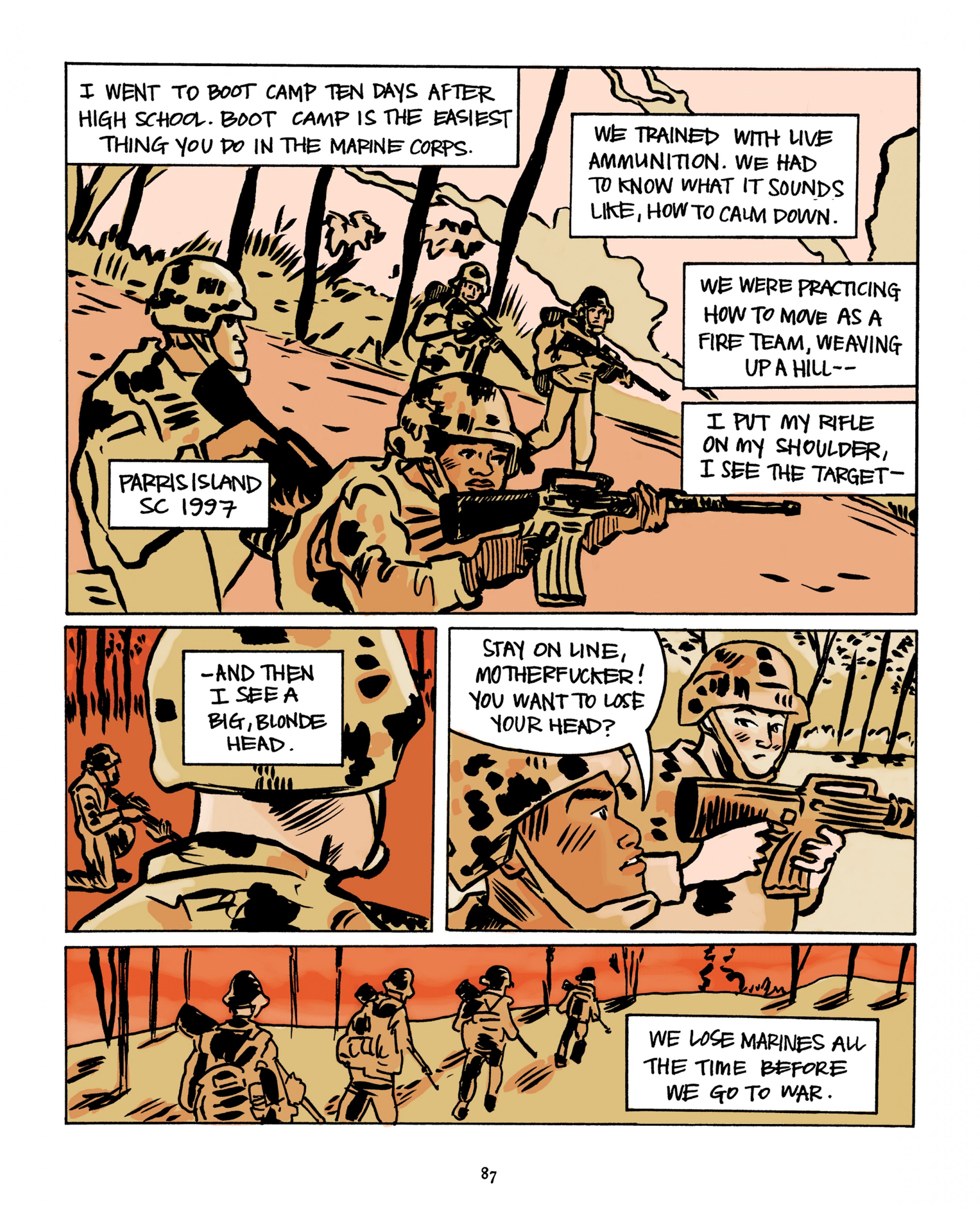 Read online Invisible Wounds: Graphic Journalism by Jess Ruliffson comic -  Issue # TPB (Part 1) - 93