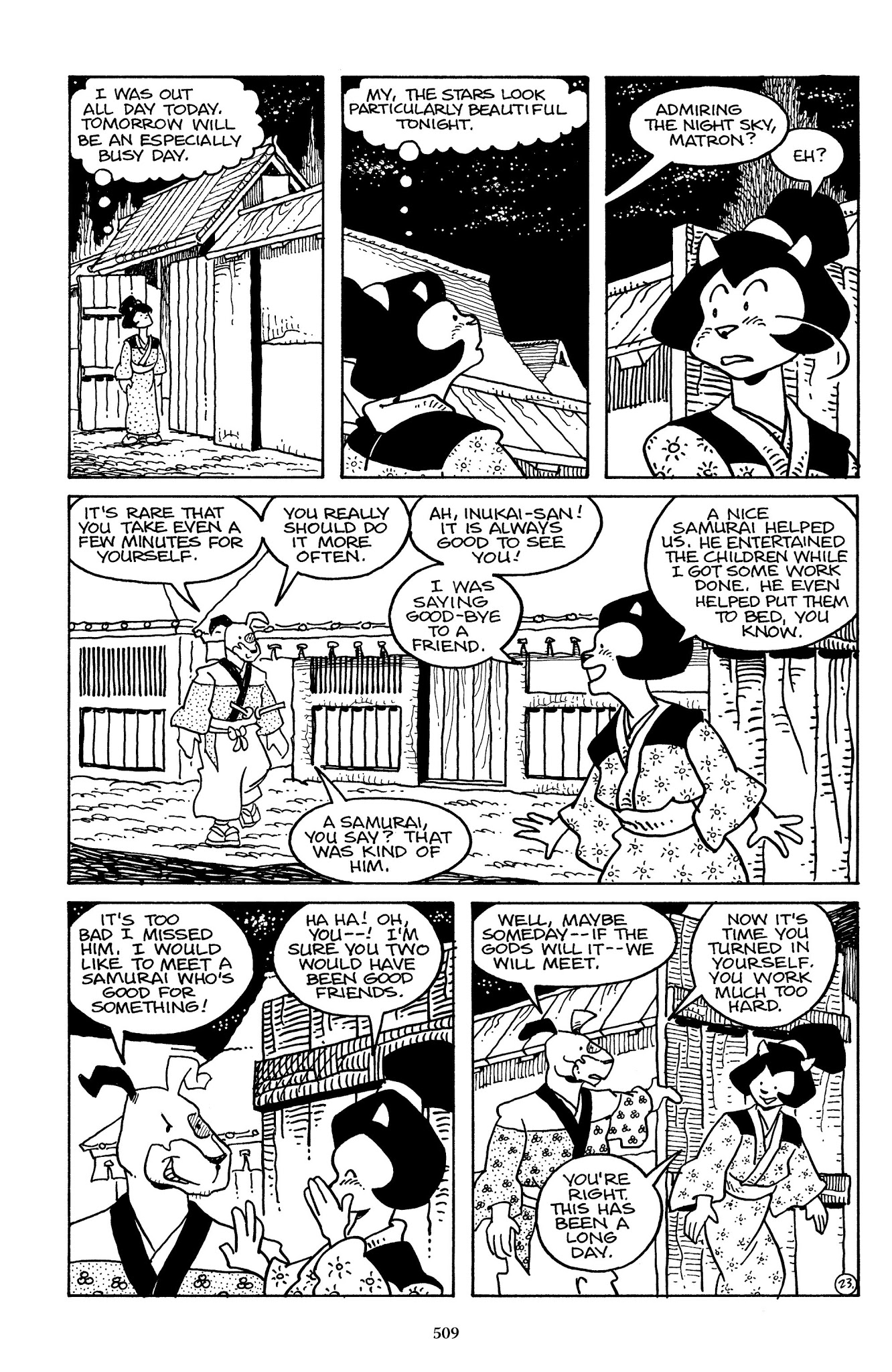 Read online The Usagi Yojimbo Saga comic -  Issue # TPB 2 - 503