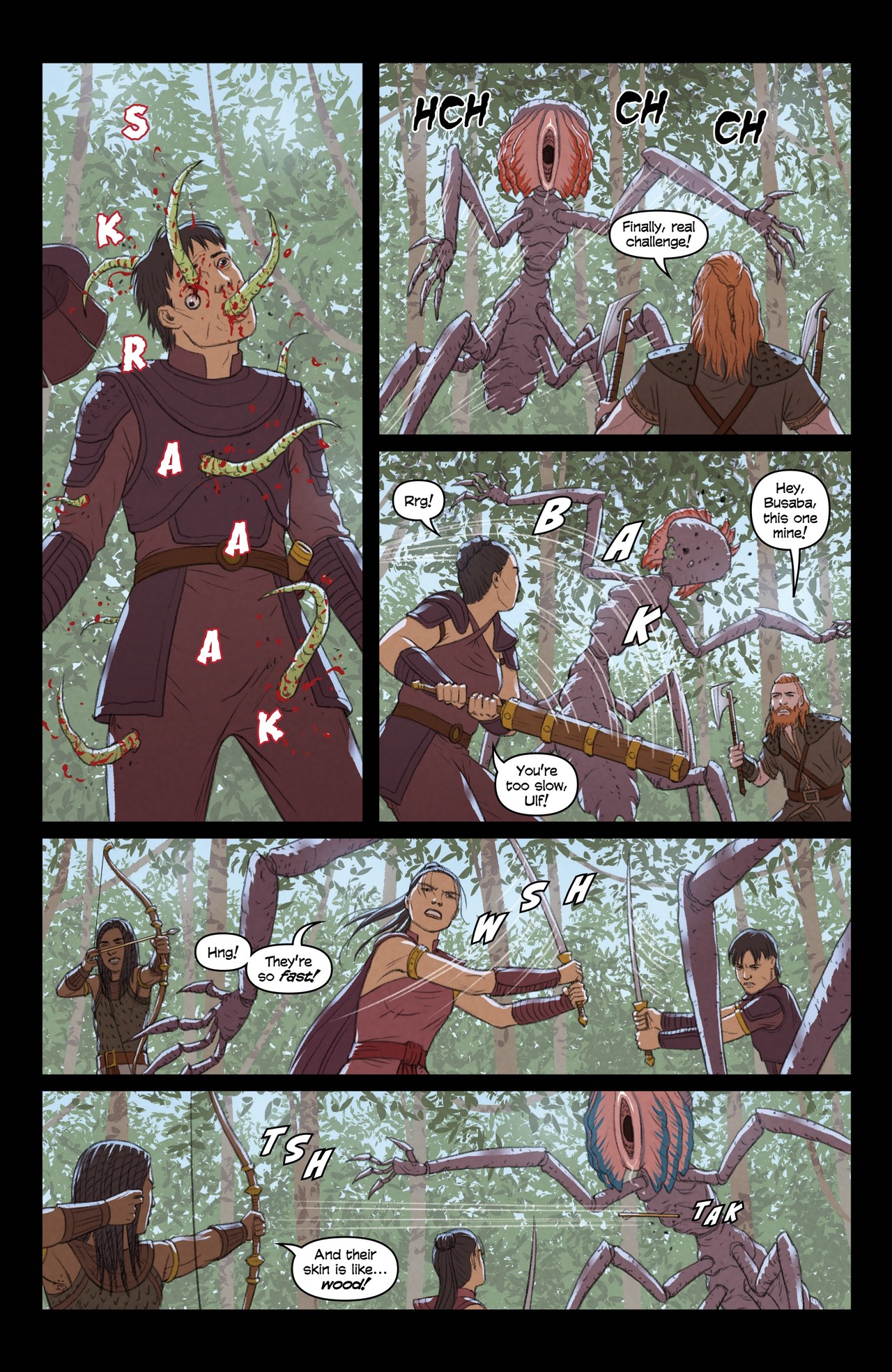 Read online Quest comic -  Issue #4 - 6