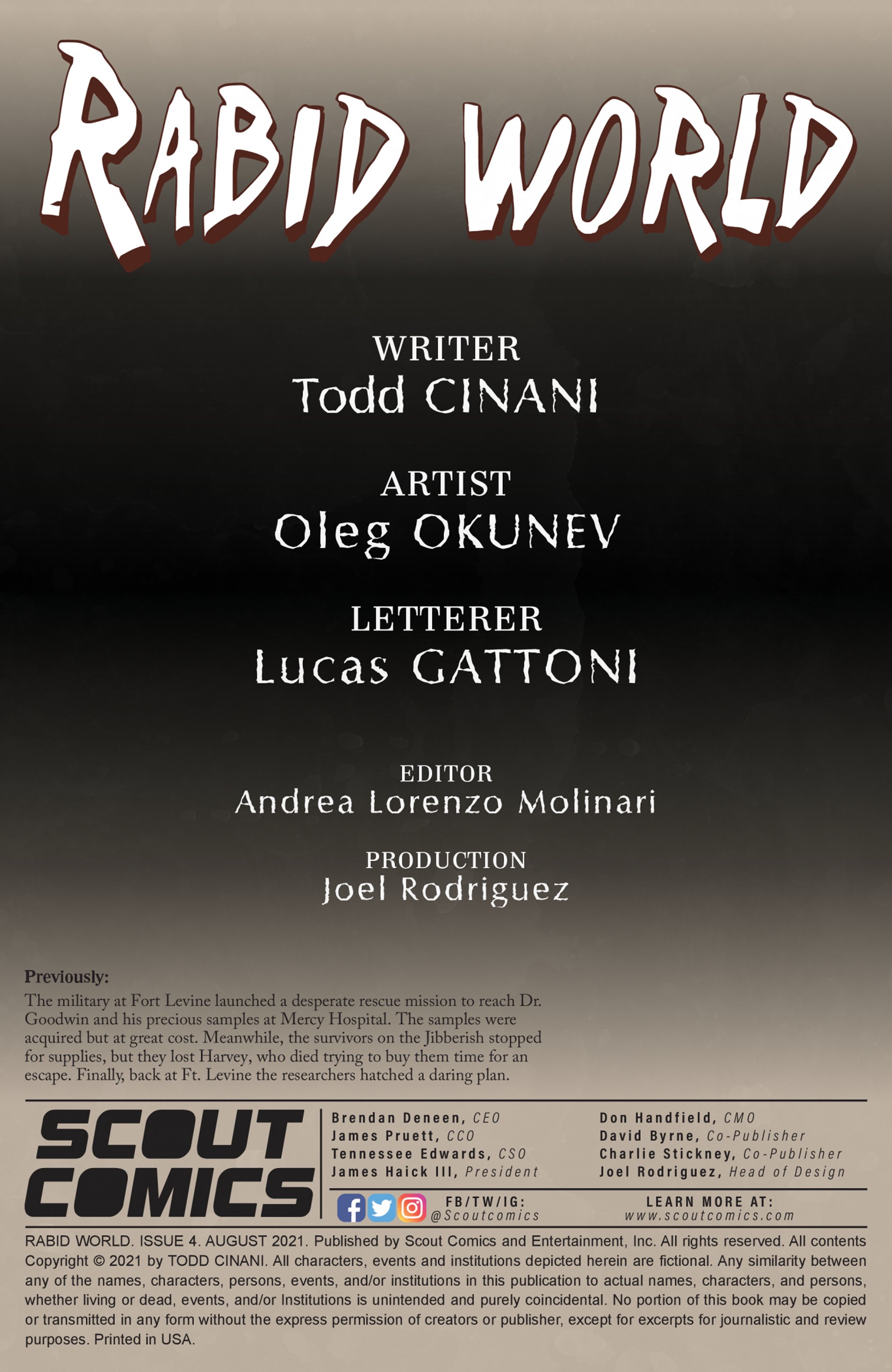 Read online Rabid World comic -  Issue #4 - 2