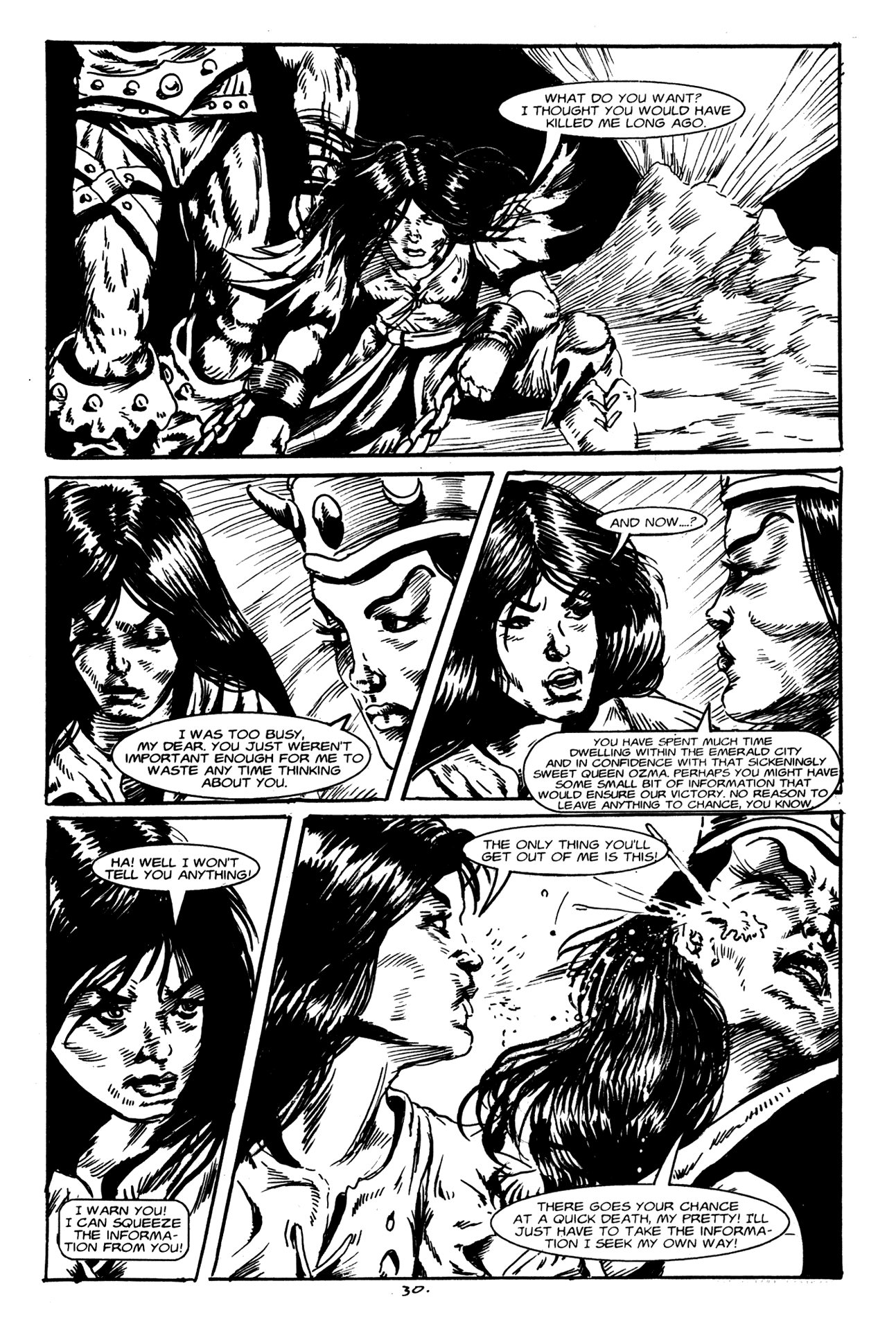 Read online Dark Oz comic -  Issue #4 - 31