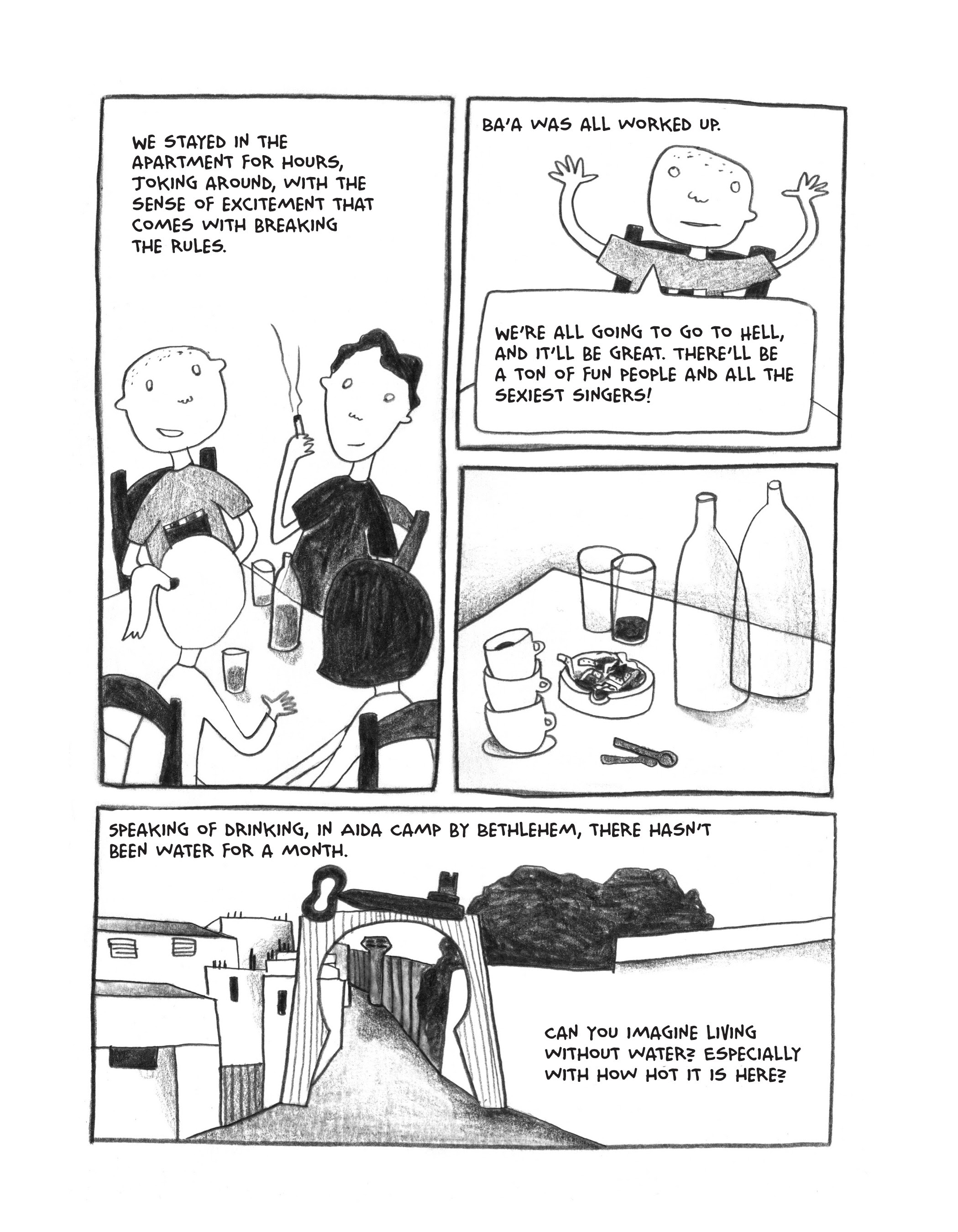 Read online Green Almonds: Letters from Palestine comic -  Issue # TPB (Part 2) - 3