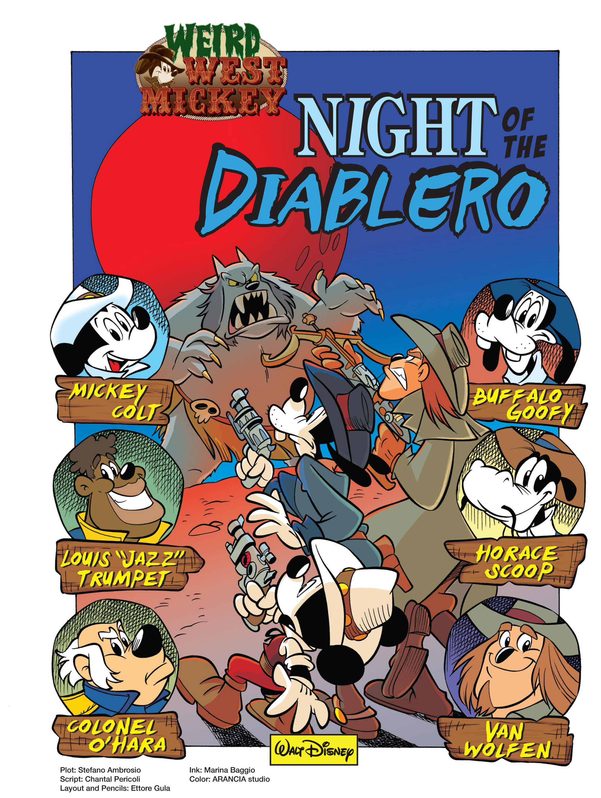 Read online Weird West Mickey: Night of the Diablero comic -  Issue # Full - 2