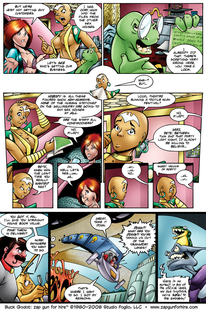 Read online Buck Godot - Zap Gun For Hire comic -  Issue #3 - 18
