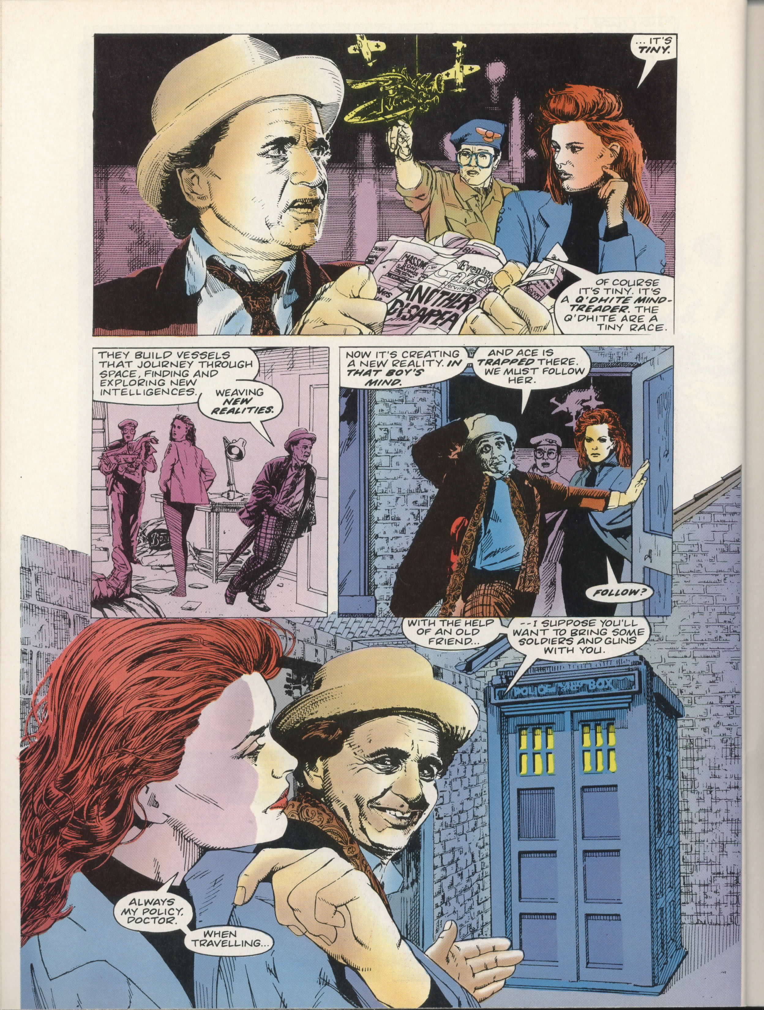 Read online Doctor Who Classic Comics Autumn Holiday Special comic -  Issue # Full - 34
