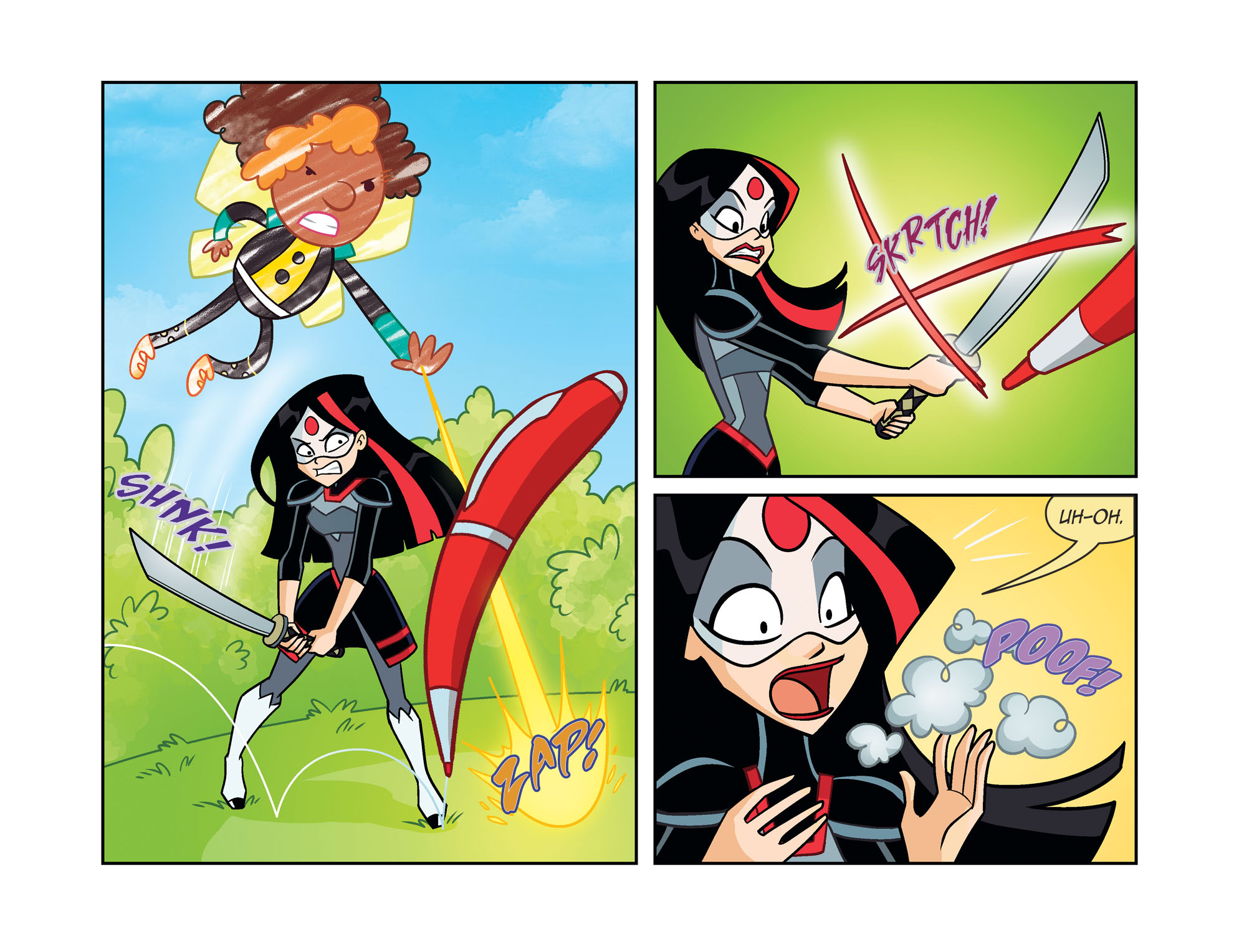Read online DC Super Hero Girls: Out of the Bottle comic -  Issue #11 - 16