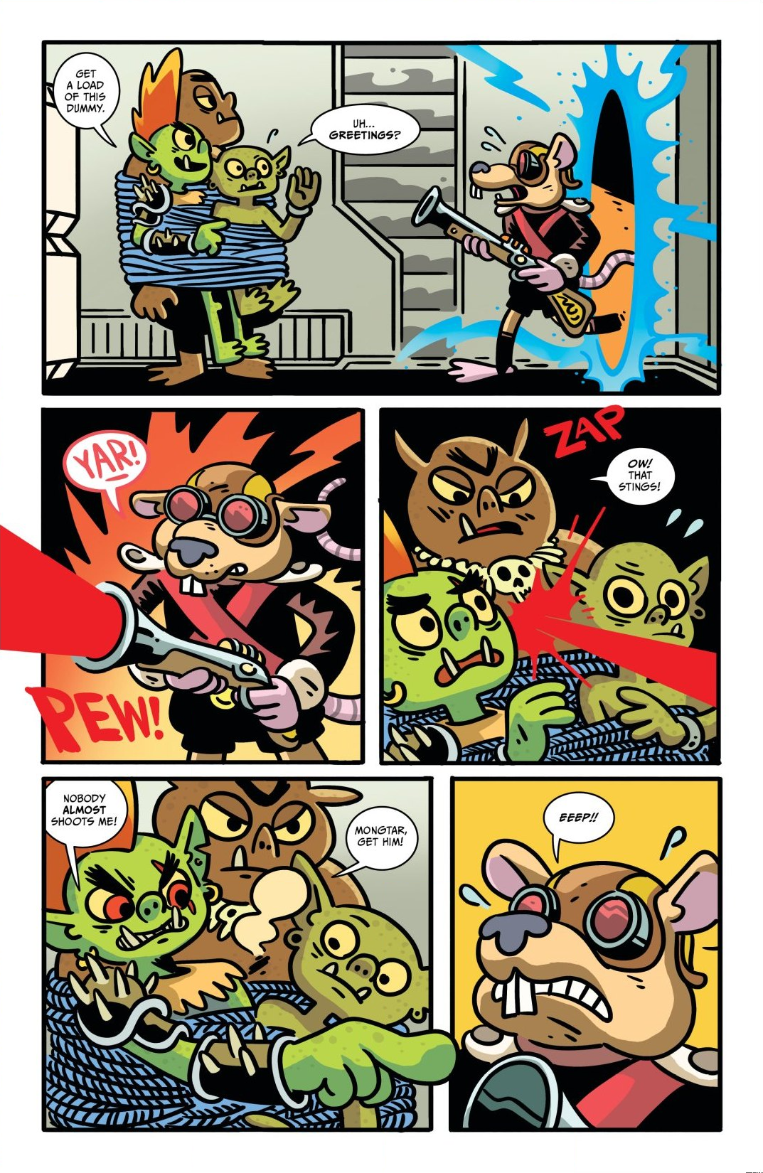 Read online Orcs in Space comic -  Issue # TPB - 57