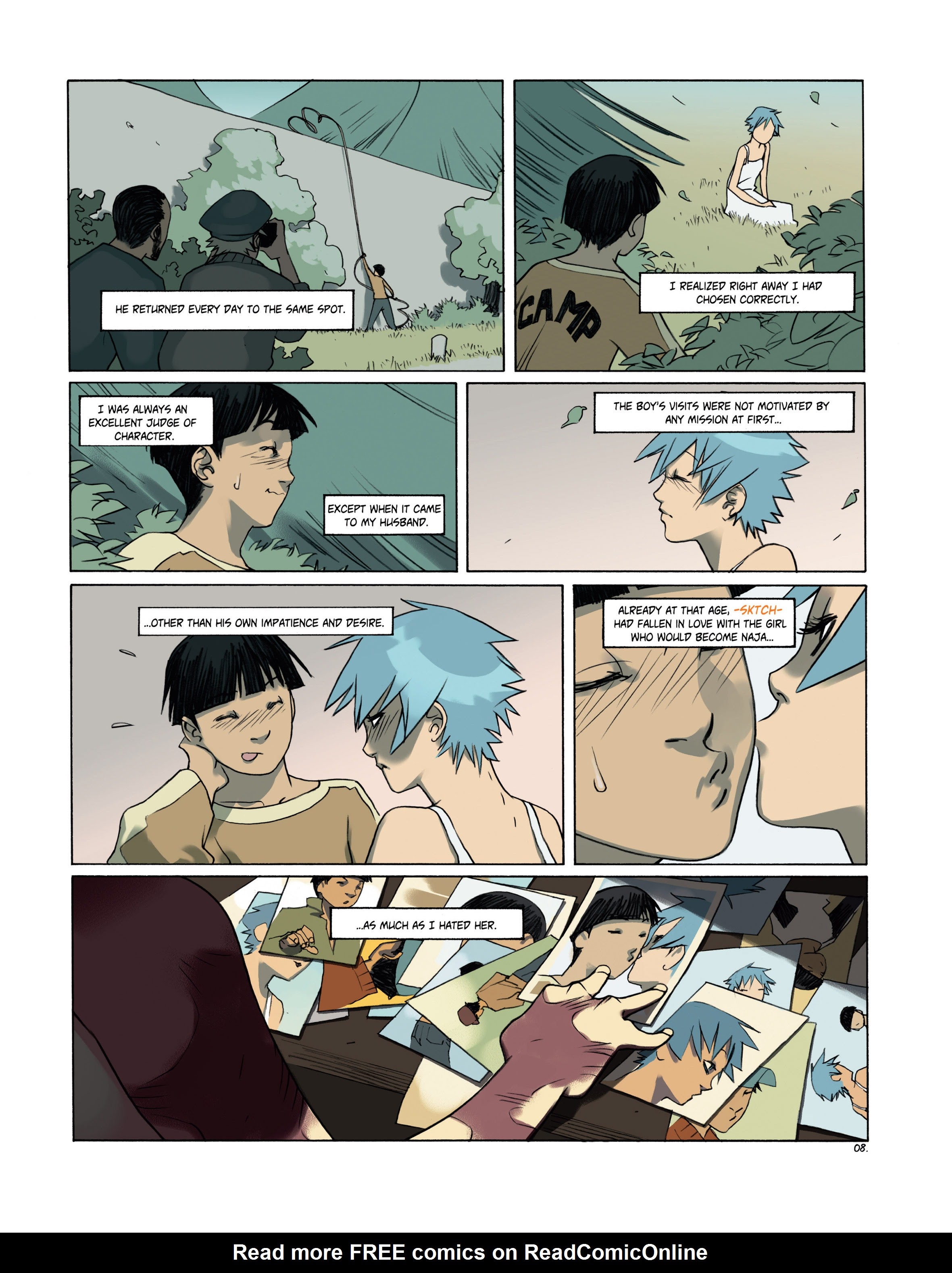 Read online Naja comic -  Issue #9 - 10