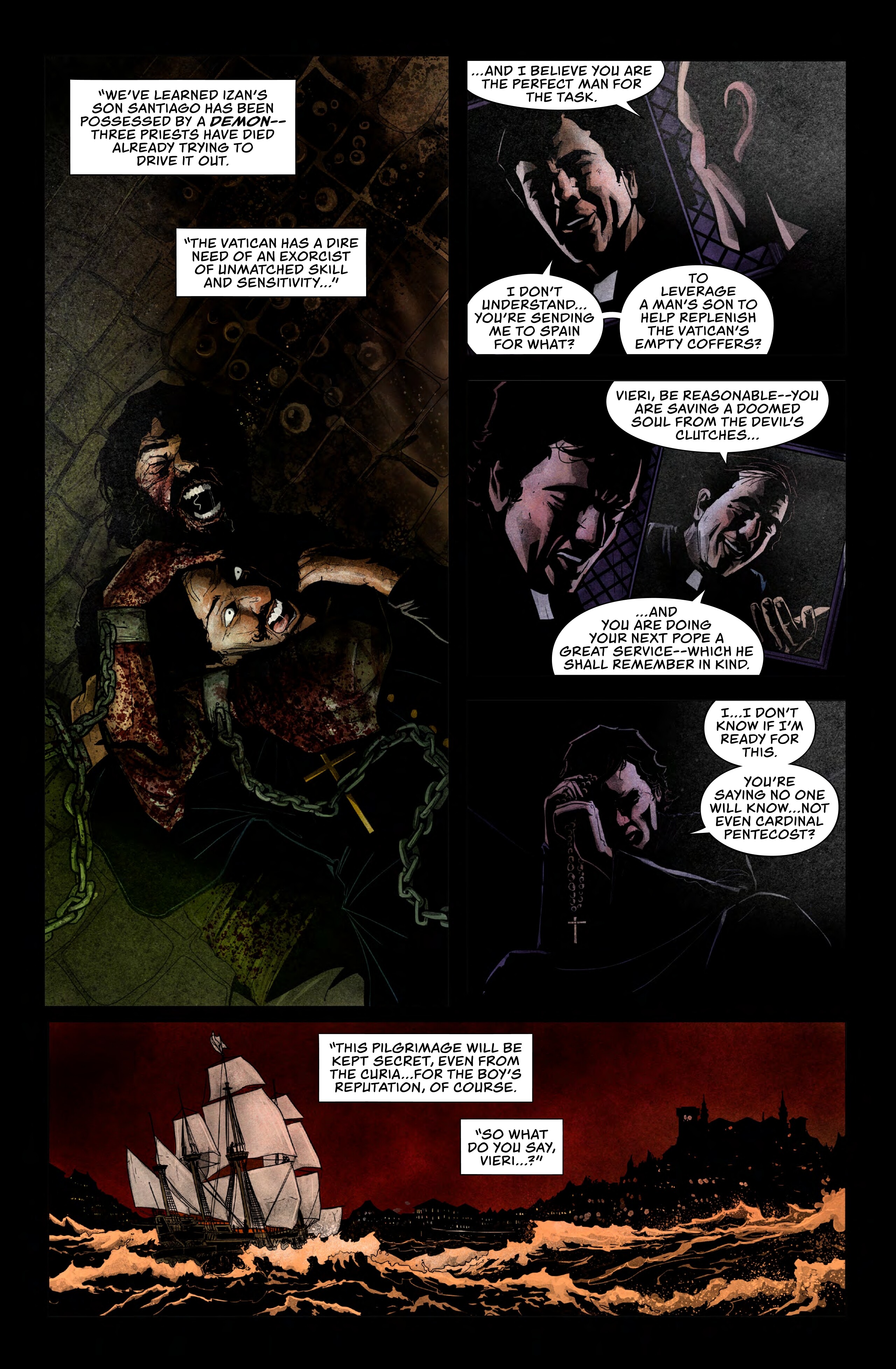 Read online The Devil That Wears My Face comic -  Issue #1 - 11
