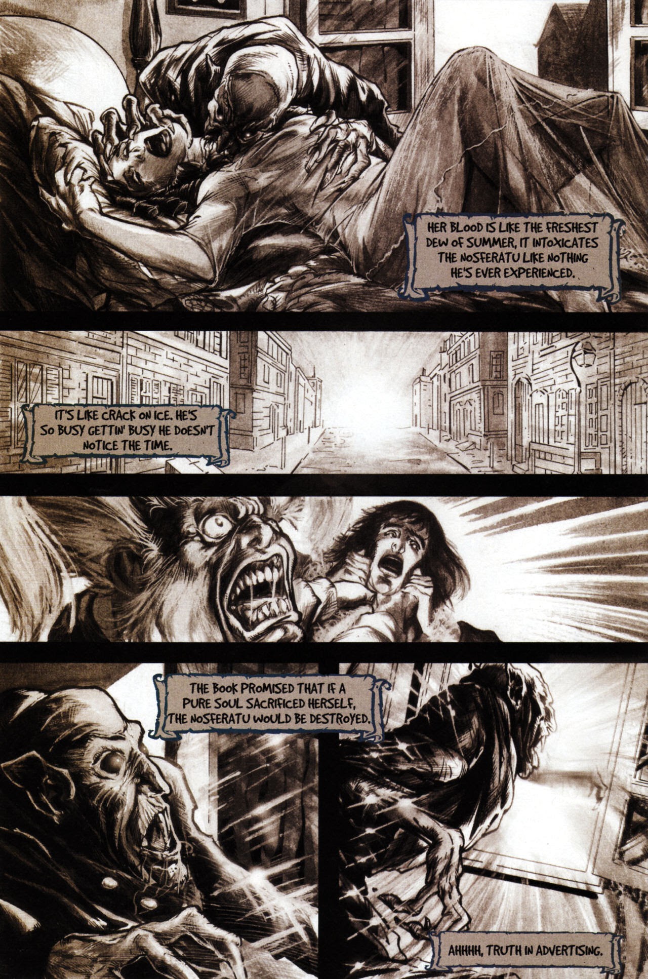 Read online Silent Screamers Nosferatu 1922 comic -  Issue # Full - 24