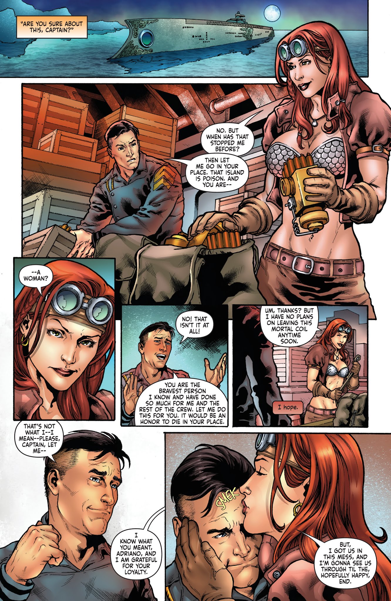 Read online Legenderry Red Sonja comic -  Issue # _TPB - 54