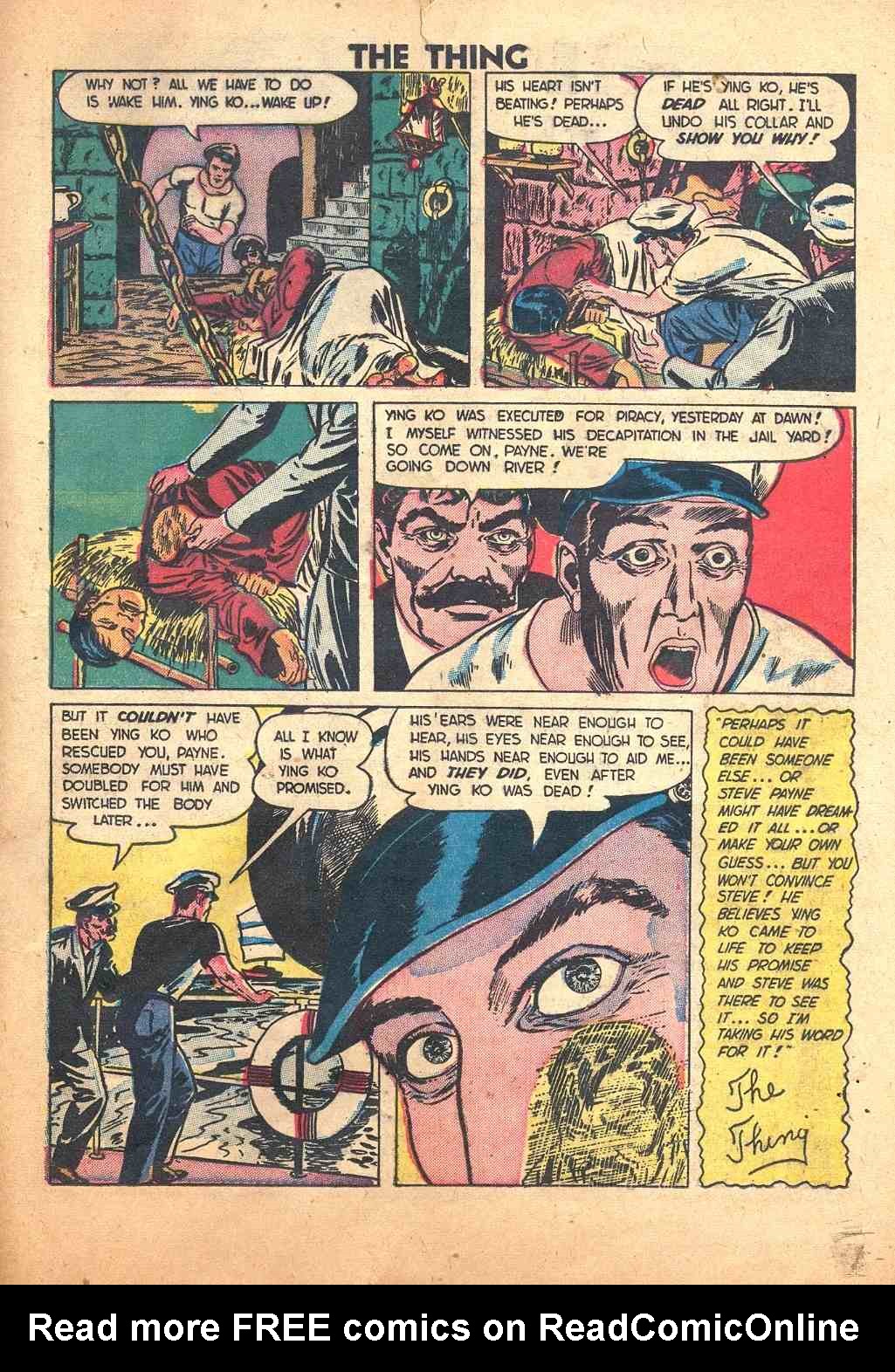Read online The Thing! (1952) comic -  Issue #4 - 17