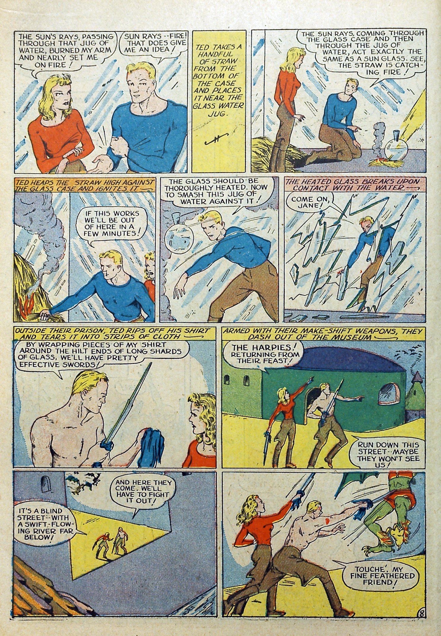 Read online Exciting Comics comic -  Issue #5 - 10
