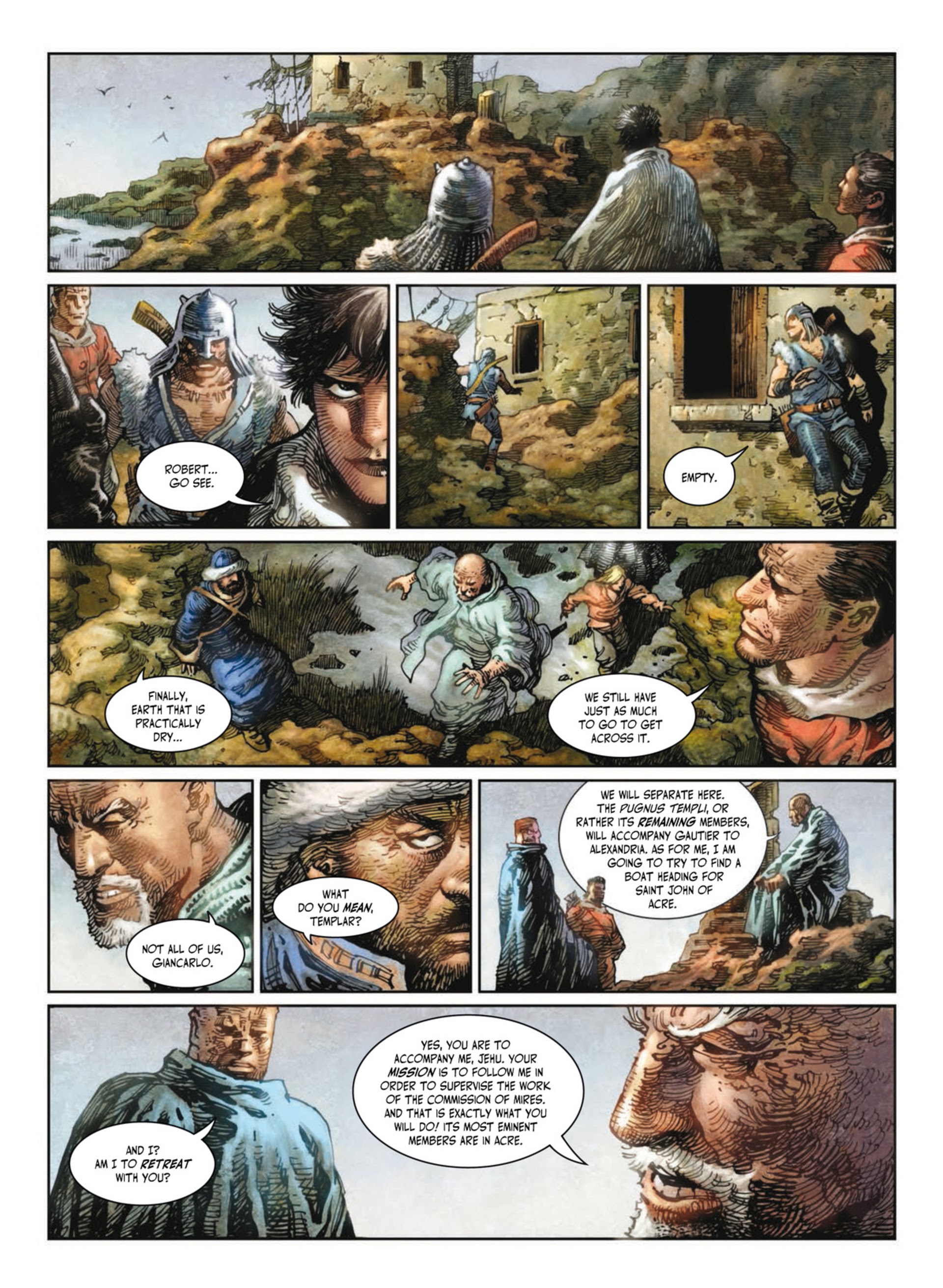 Read online Crusades comic -  Issue #2 - 29