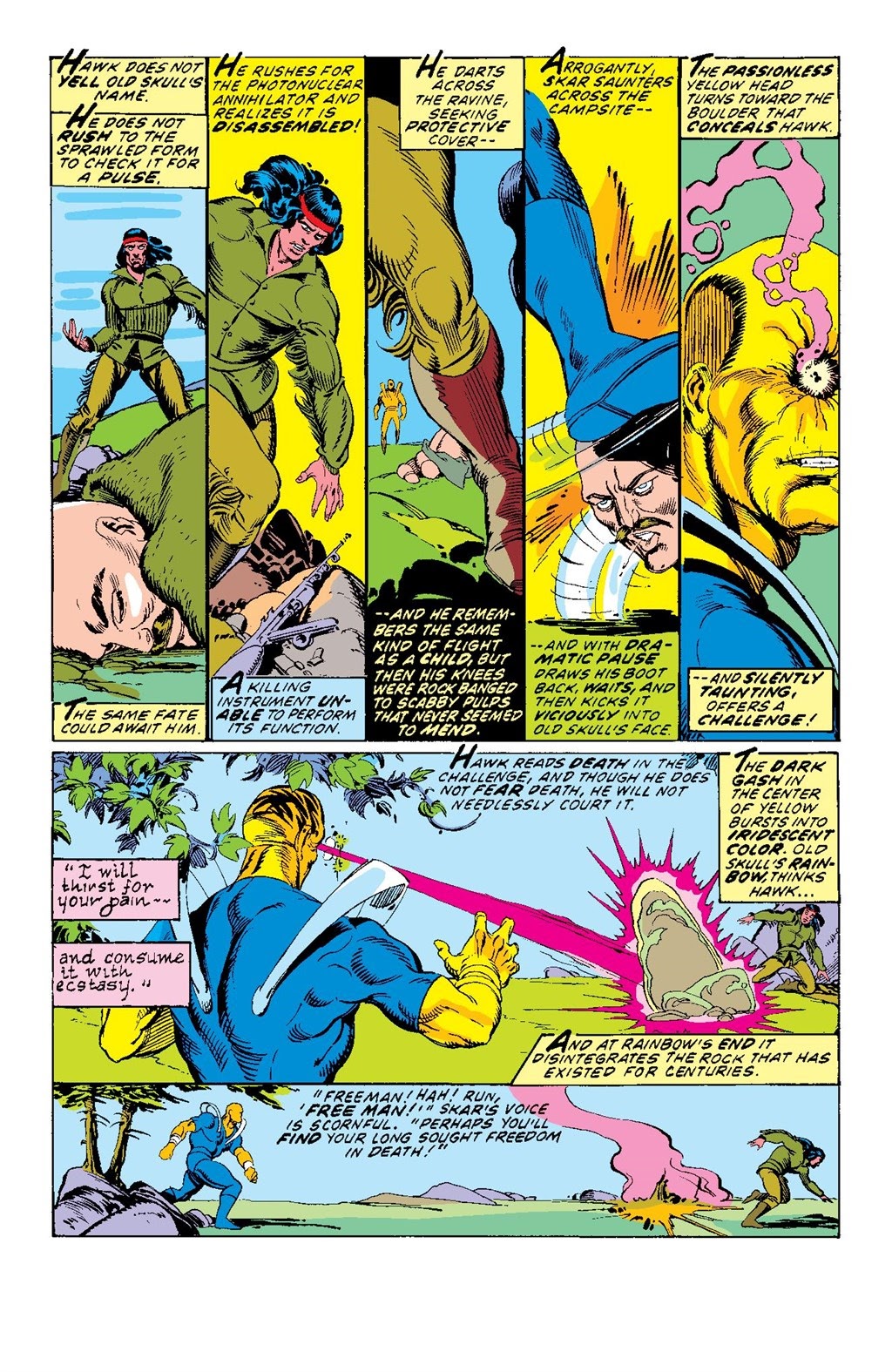 Read online Killraven Epic Collection: Warrior of the Worlds comic -  Issue # TPB (Part 3) - 96