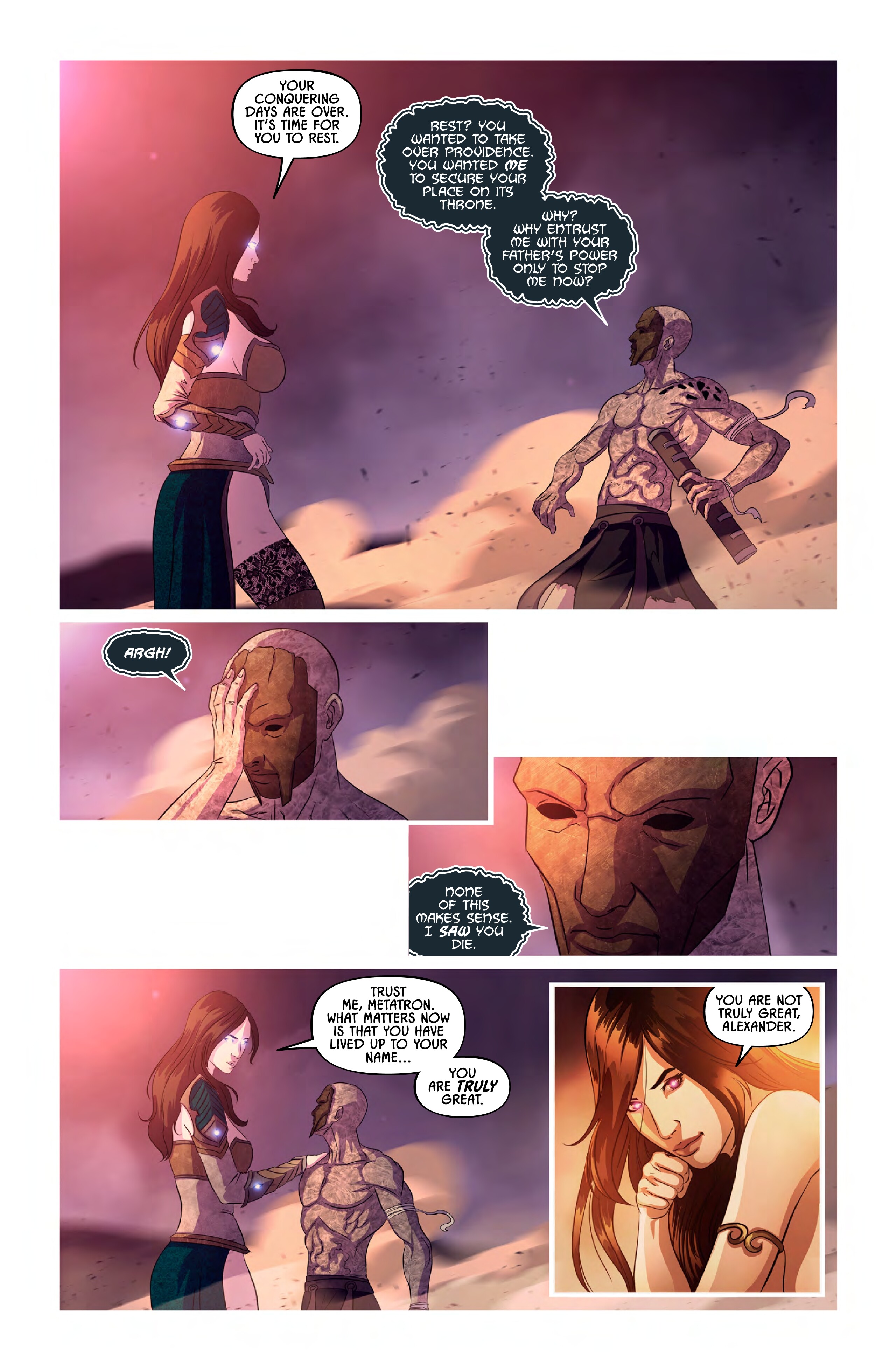 Read online Knights of the Golden Sun comic -  Issue #14 - 14