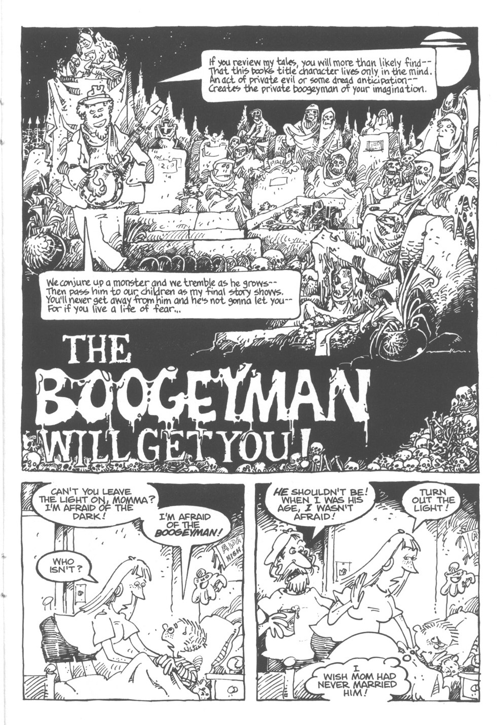 Read online Sergio Aragonés Boogeyman comic -  Issue #4 - 17