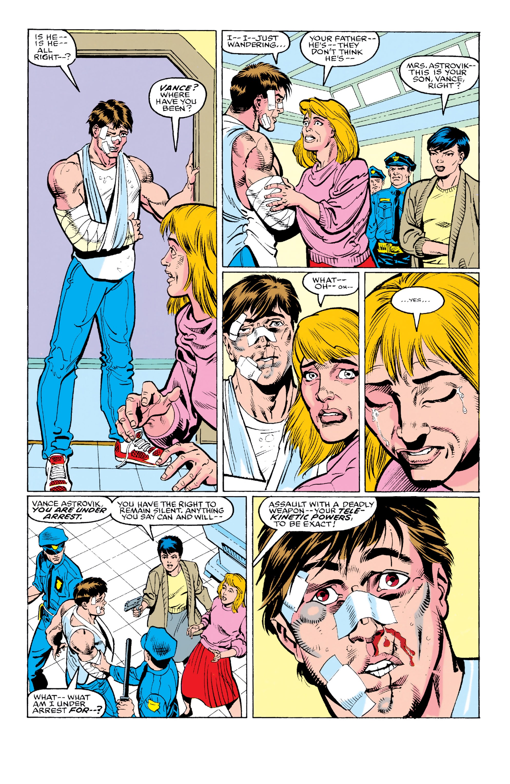 Read online The New Warriors comic -  Issue #20 - 19