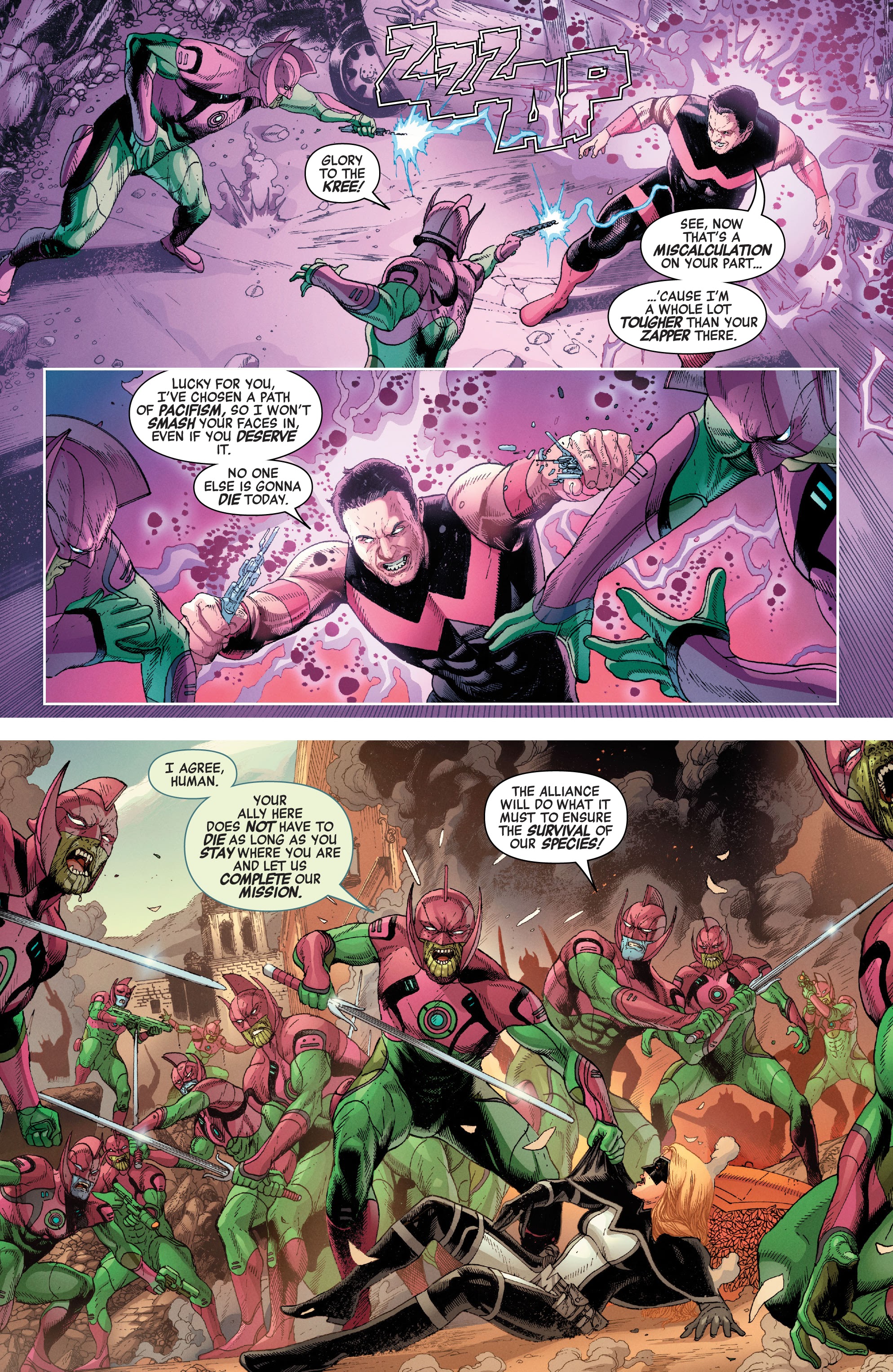 Read online Empyre: Captain America & The Avengers comic -  Issue # TPB - 76