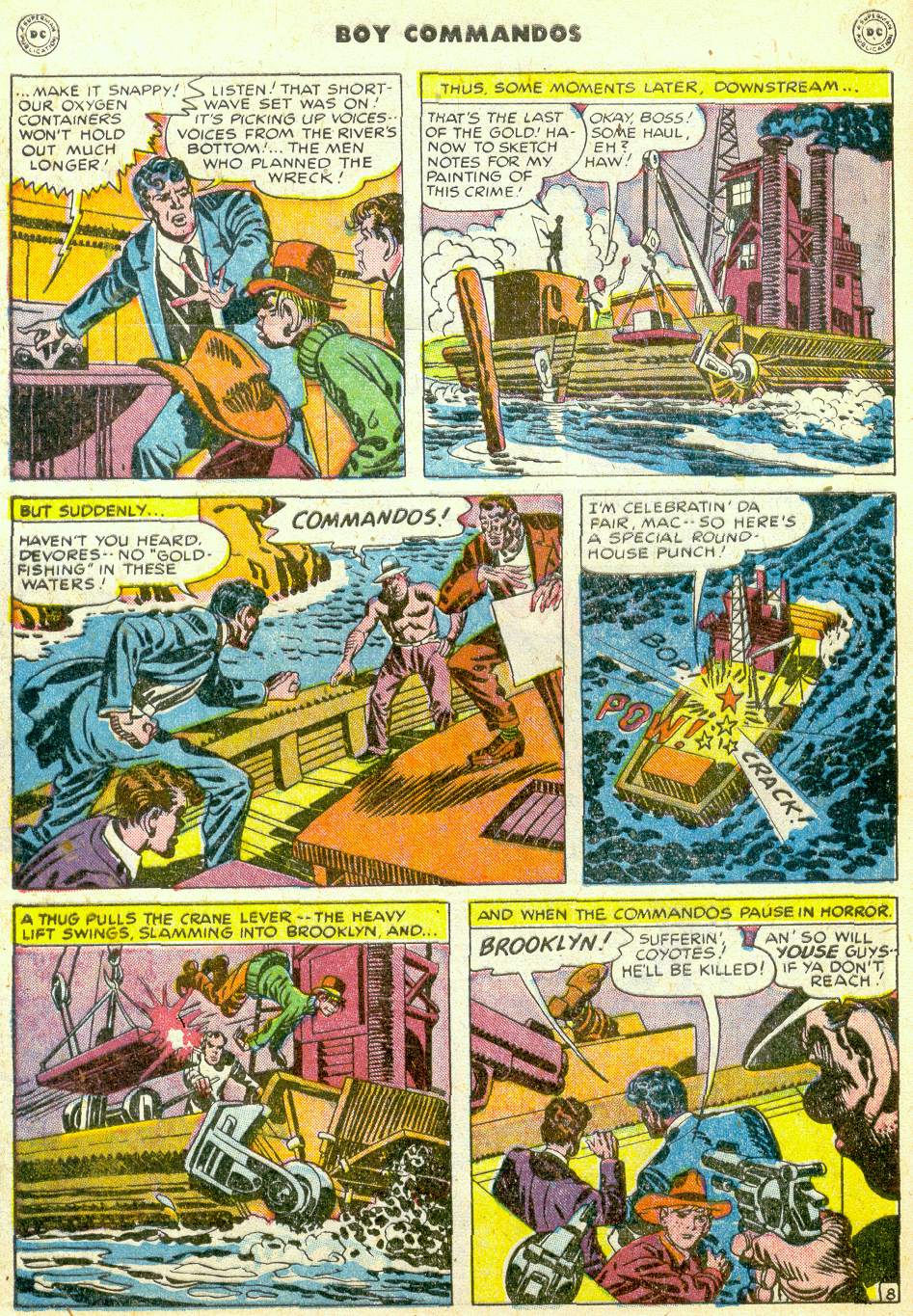 Read online Boy Commandos comic -  Issue #32 - 10