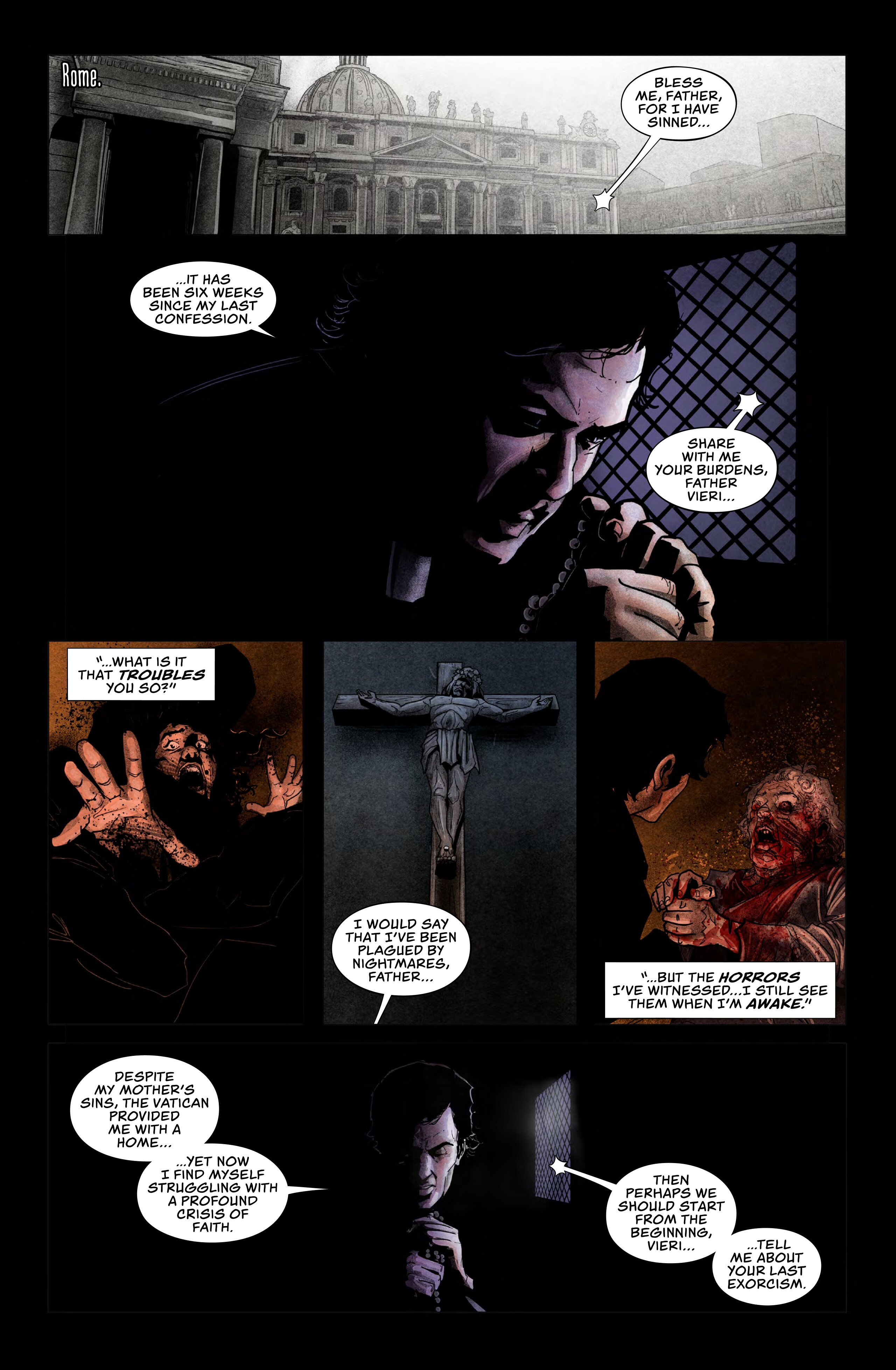 Read online The Devil That Wears My Face comic -  Issue #1 - 6