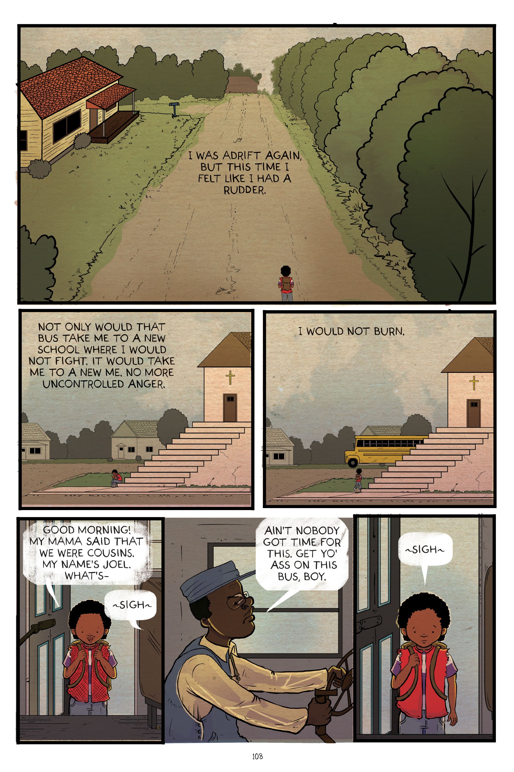 Read online Fights: One Boy's Triumph Over Violence comic -  Issue # TPB (Part 2) - 8