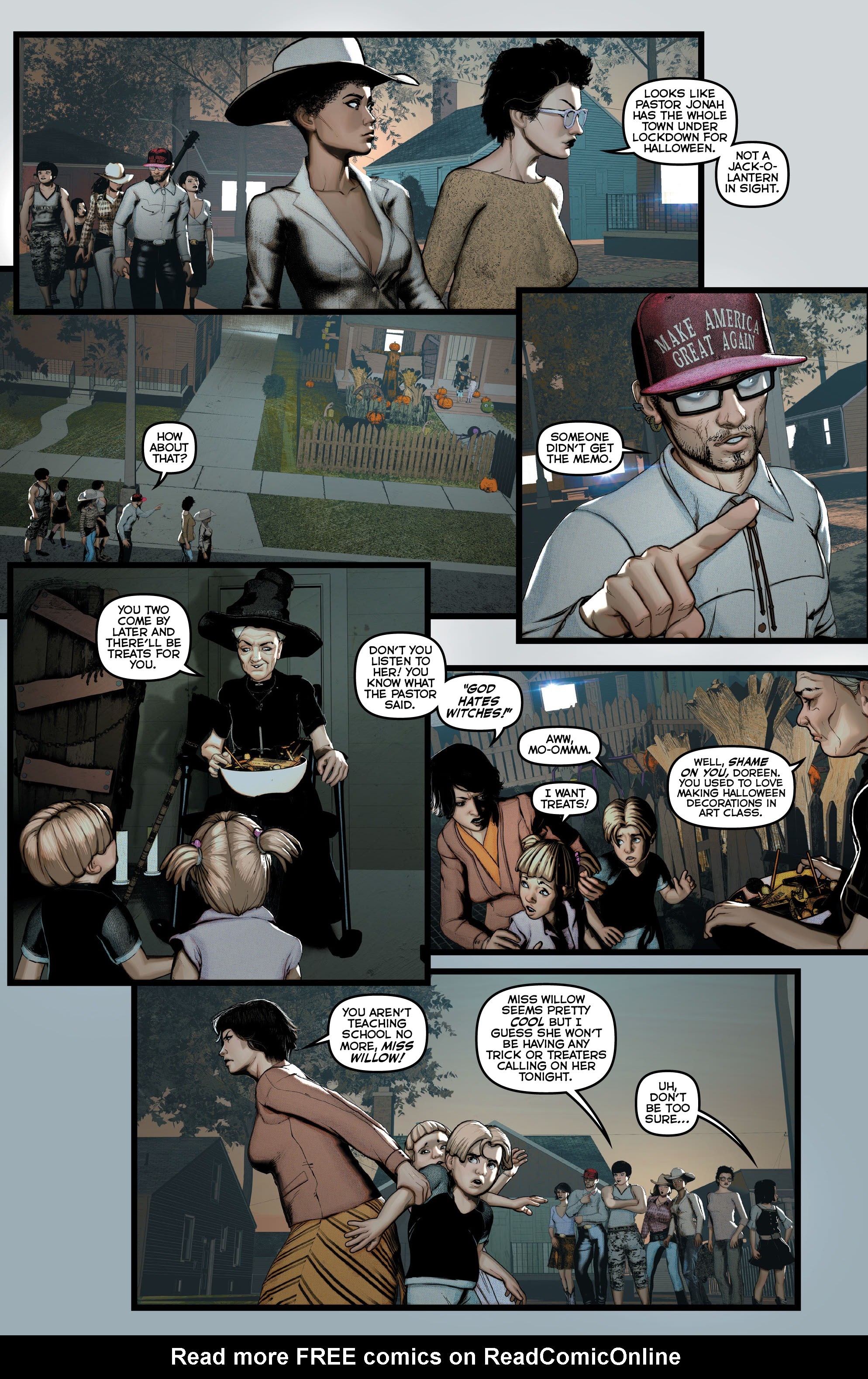 Read online The Marked comic -  Issue # _Halloween Special - 23