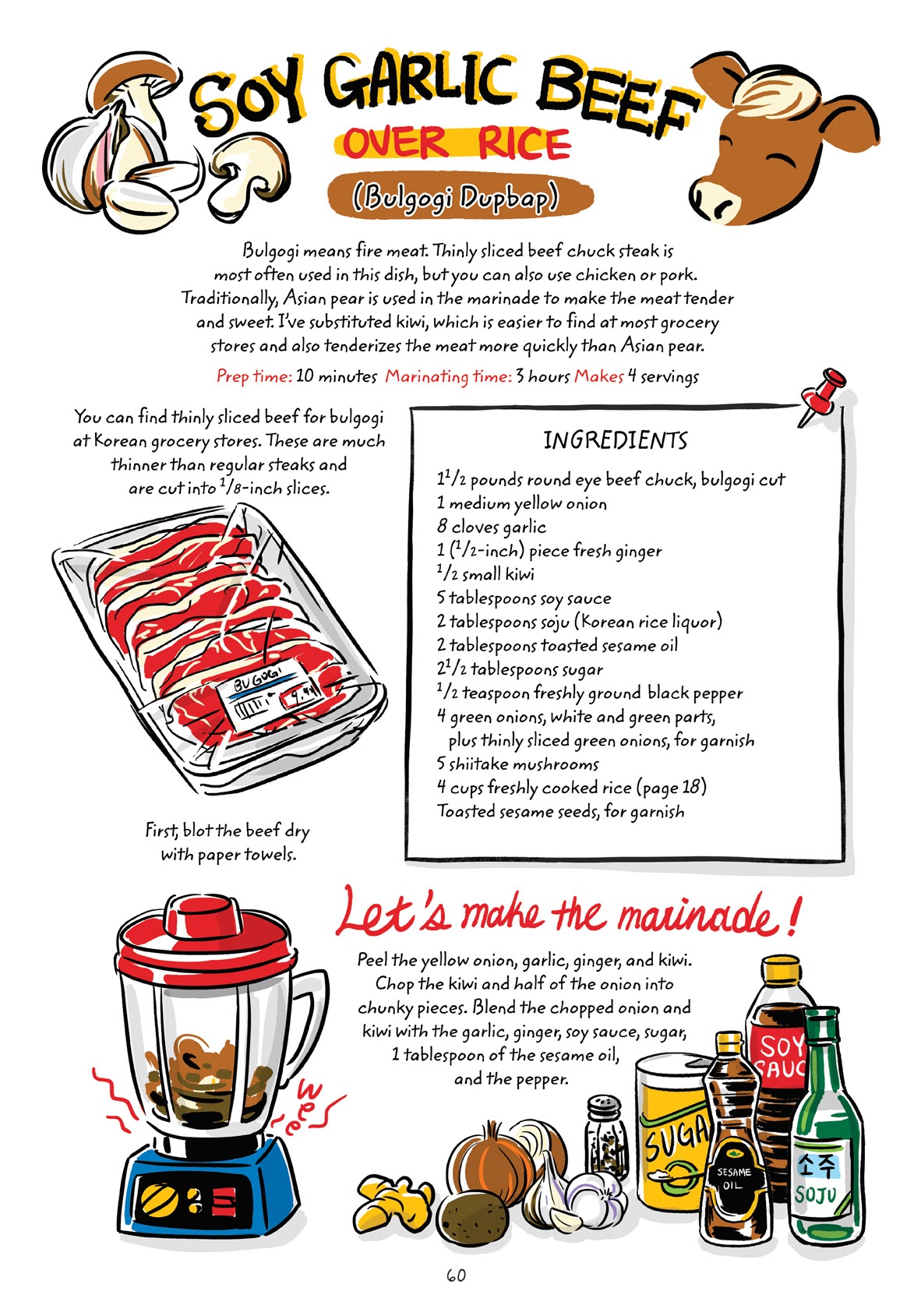 Read online Cook Korean! A Comic Book With Recipes comic -  Issue # TPB (Part 1) - 59