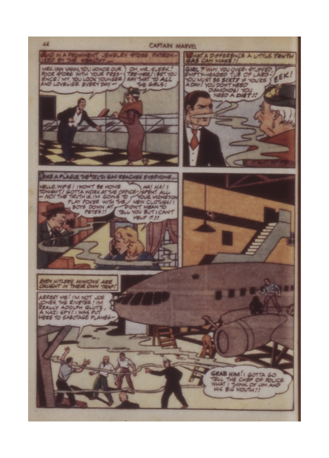 Read online Captain Marvel Adventures comic -  Issue #12 - 44
