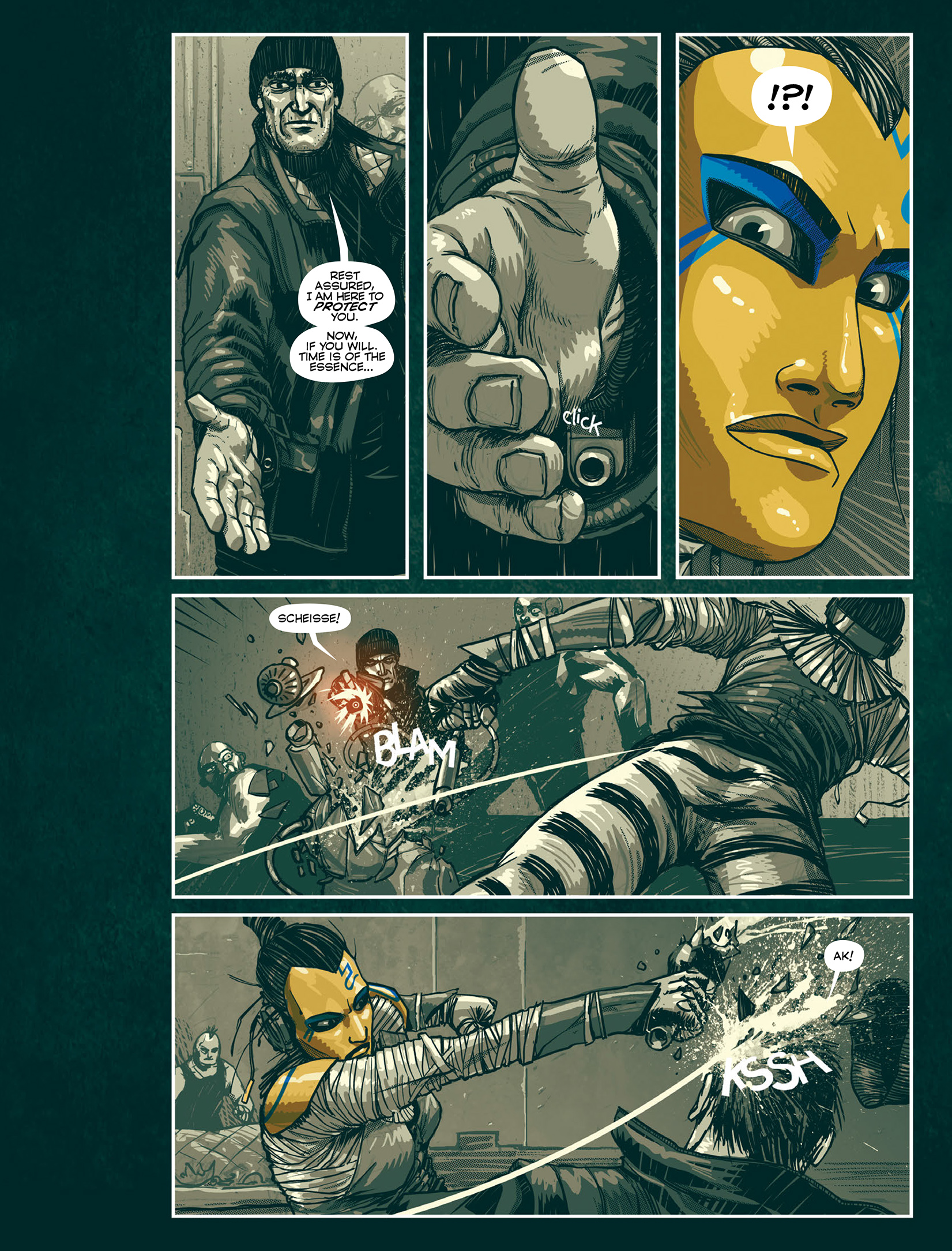 Read online Judge Dredd Megazine (Vol. 5) comic -  Issue #373 - 27