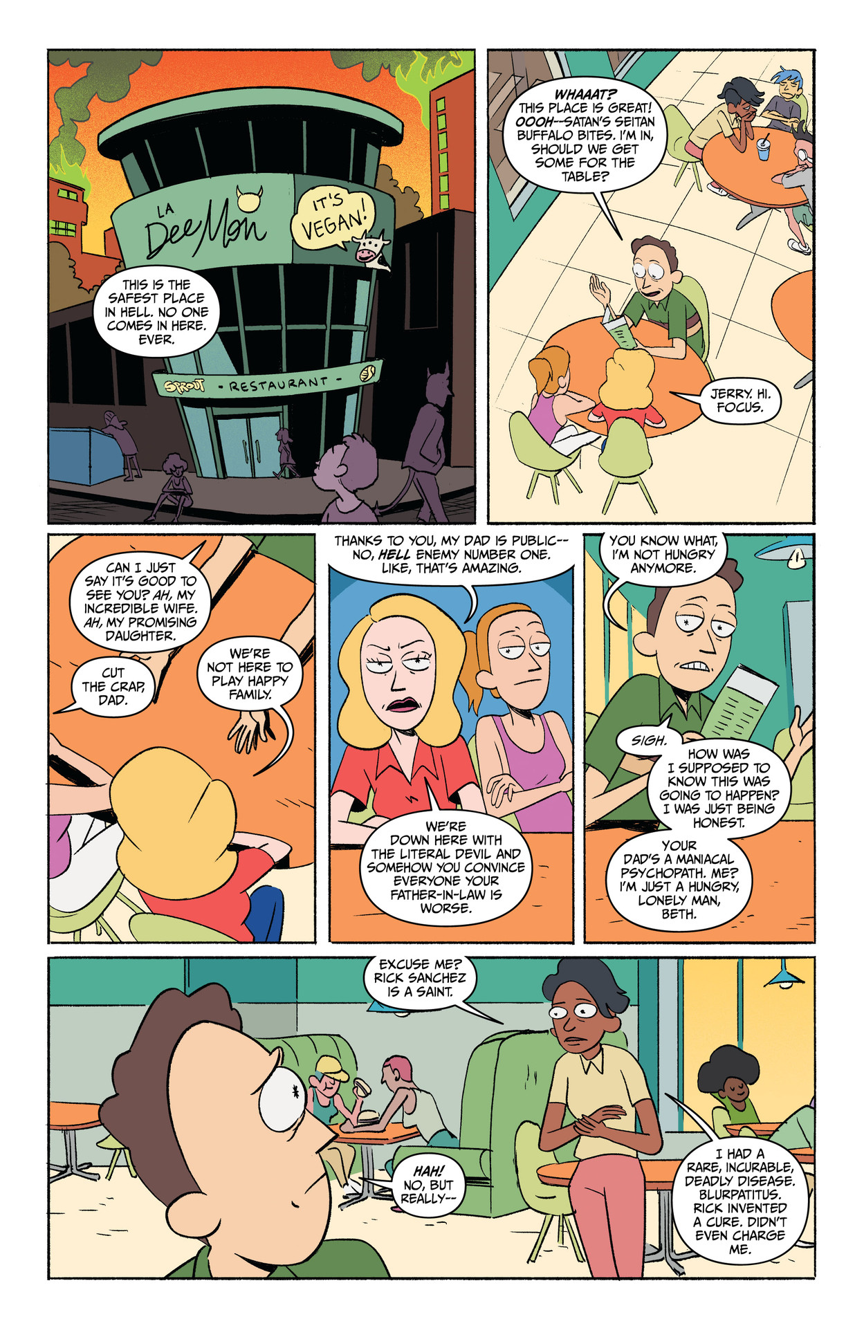 Read online Rick and Morty: Go to Hell comic -  Issue #3 - 13