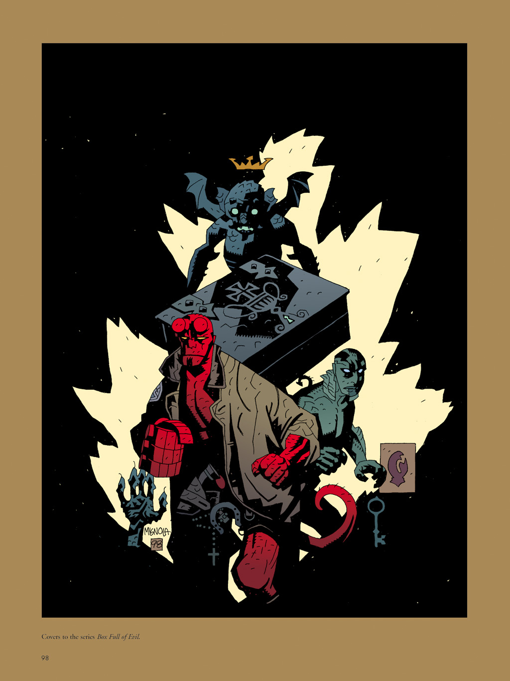 Read online The Art of Hellboy comic -  Issue # TPB - 99