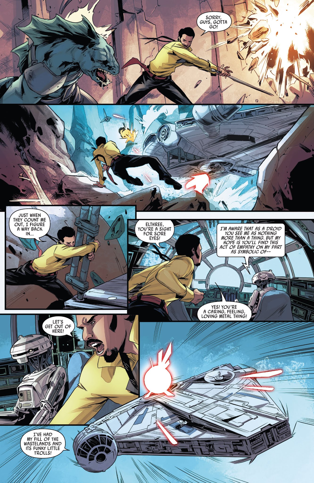 Read online Star Wars: Lando: Double Or Nothing comic -  Issue #3 - 19