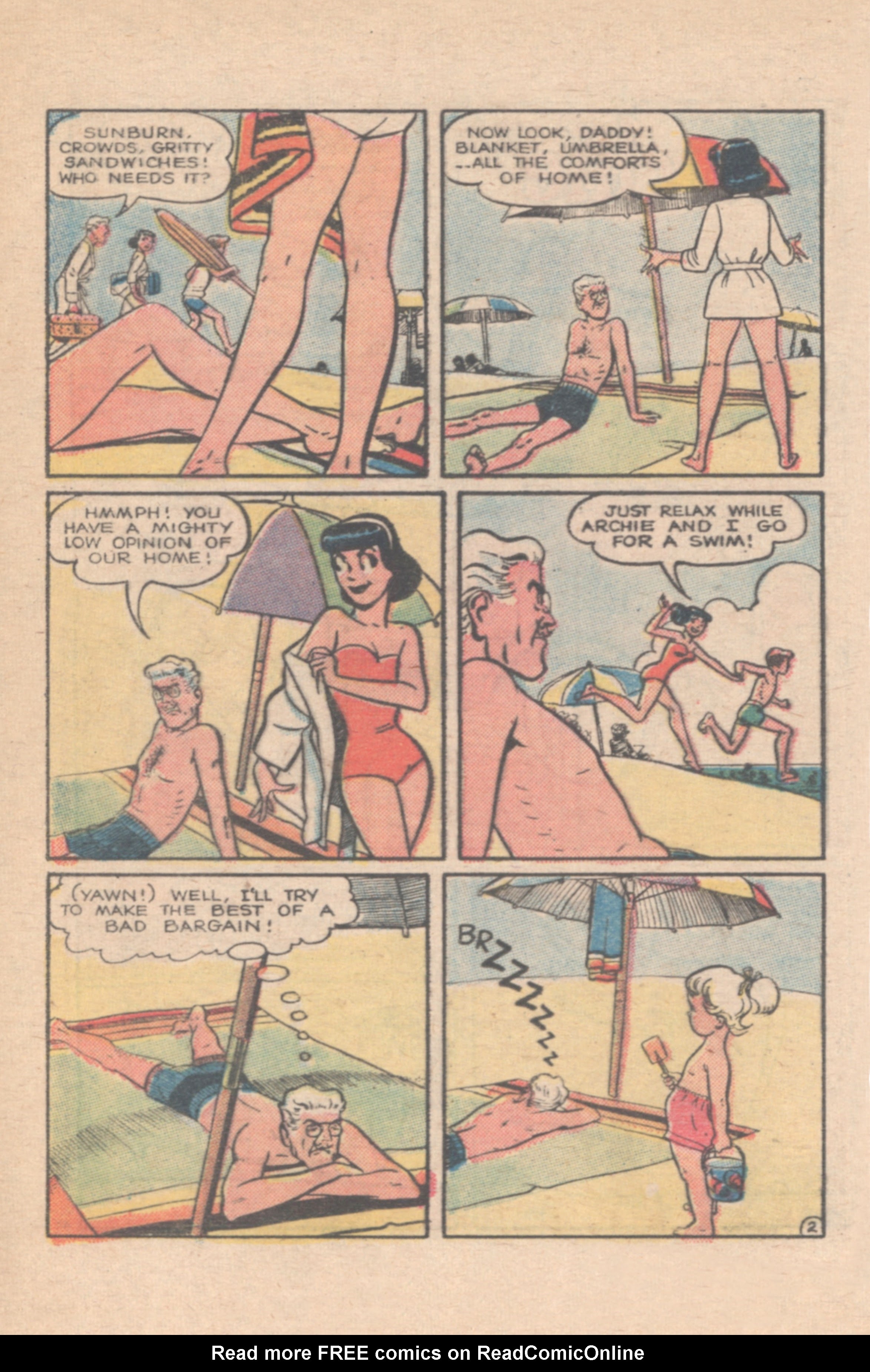 Read online Archie Digest Magazine comic -  Issue #2 - 136