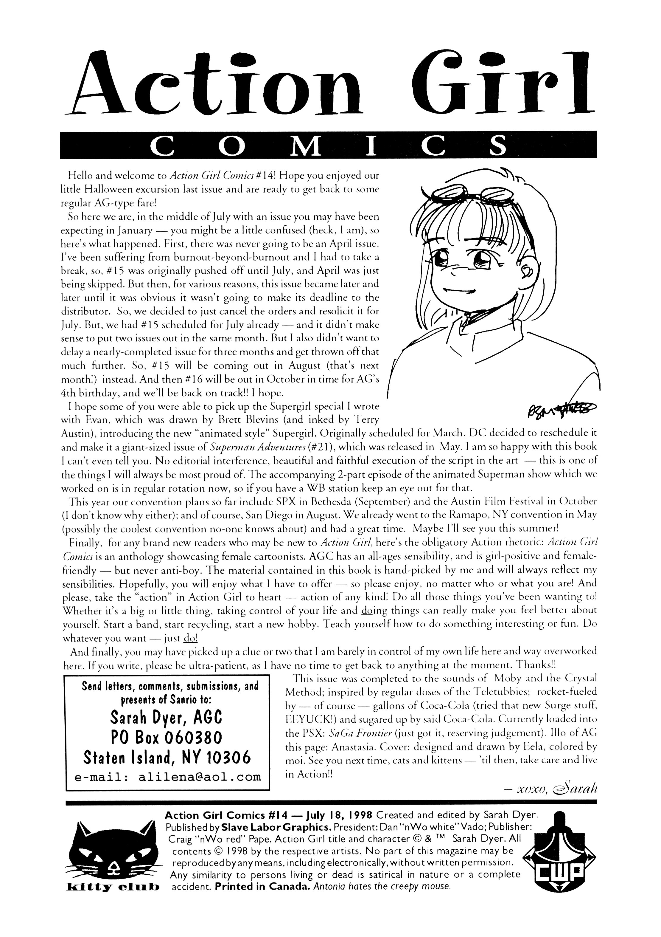 Read online Action Girl Comics comic -  Issue #14 - 2