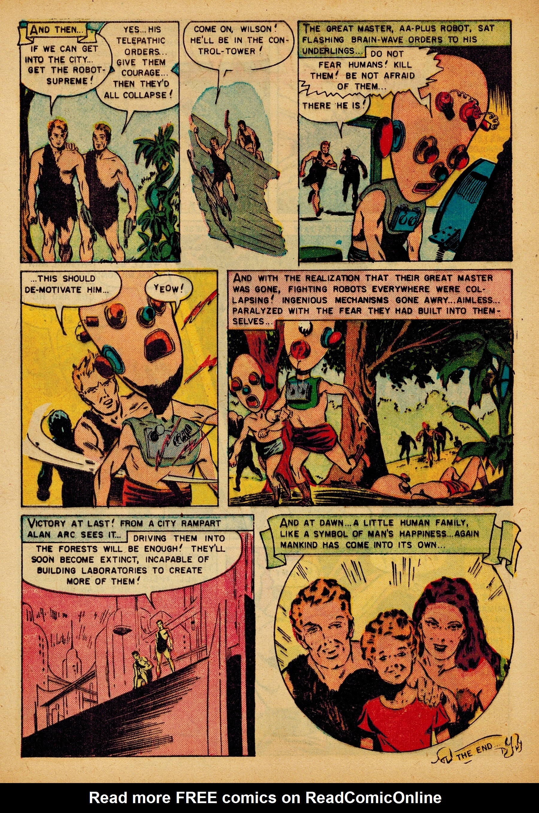 Read online Robotmen of the Lost Planet comic -  Issue # Full - 28