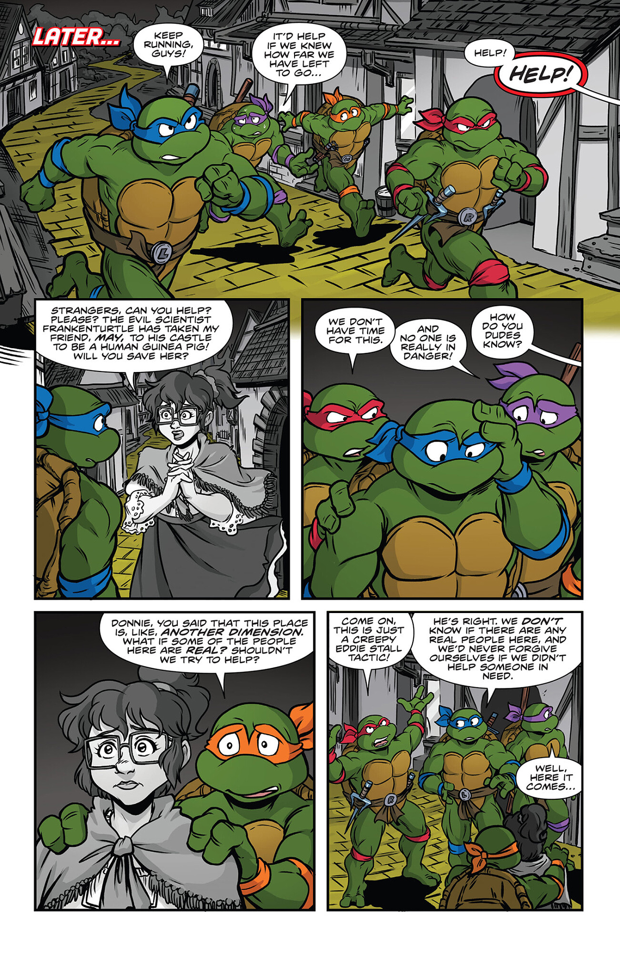 Read online Teenage Mutant Ninja Turtles: Saturday Morning Adventures – Halloween Special comic -  Issue # Full - 19