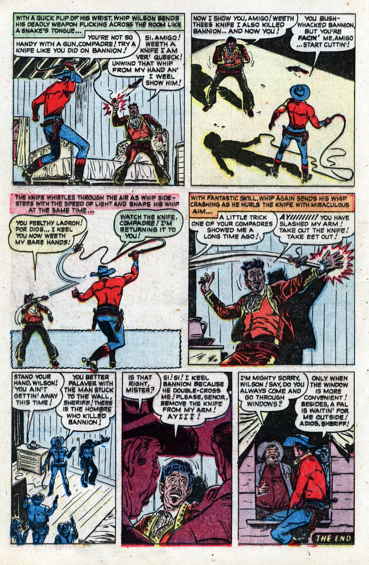 Read online Whip Wilson comic -  Issue #10 - 18