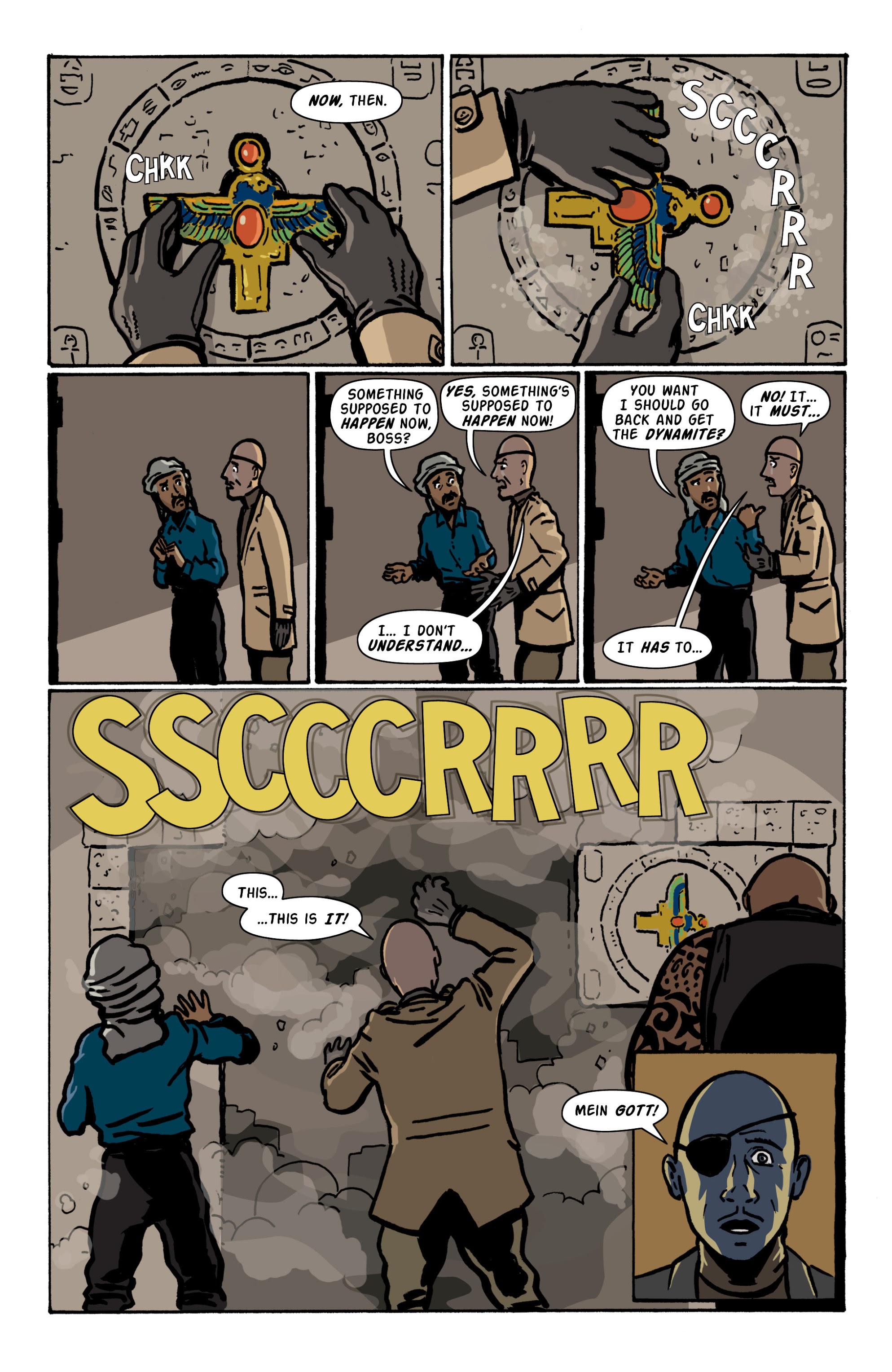Read online Rocket Robinson and the Pharaoh's Fortune comic -  Issue # TPB (Part 3) - 16