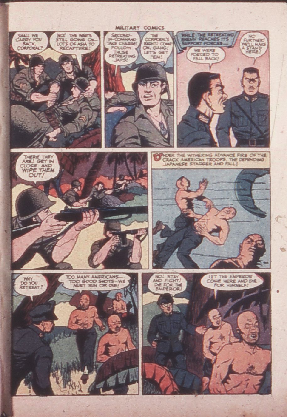 Read online Military Comics comic -  Issue #32 - 57
