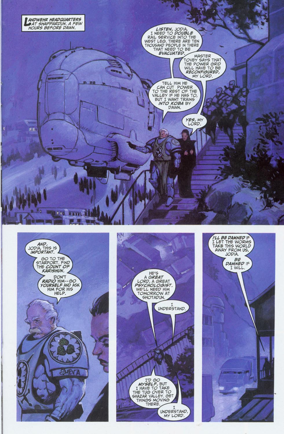Read online Sheva's War comic -  Issue #2 - 21