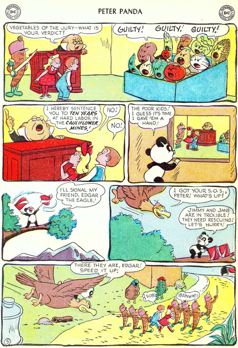 Read online Peter Panda comic -  Issue #5 - 6
