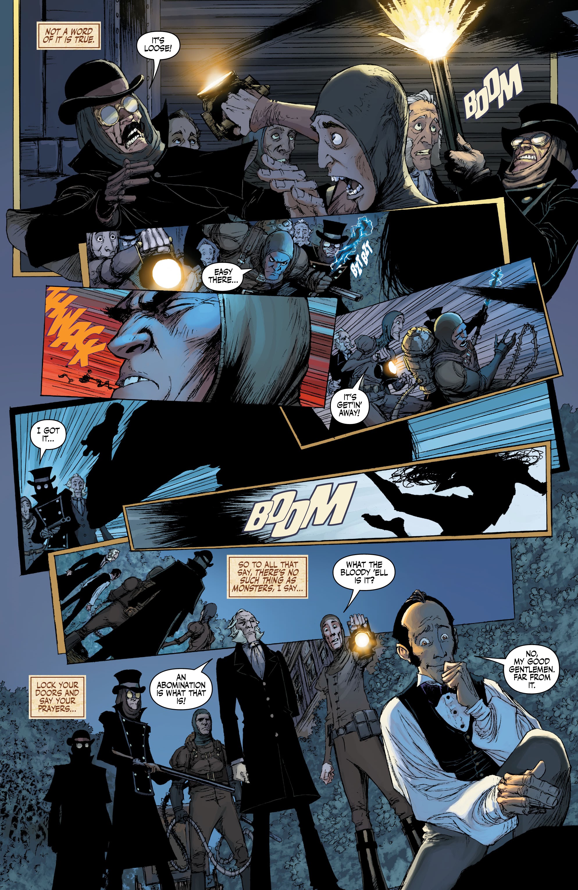 Read online Lady Mechanika: The Monster of The Ministry of Hell comic -  Issue #1 - 5
