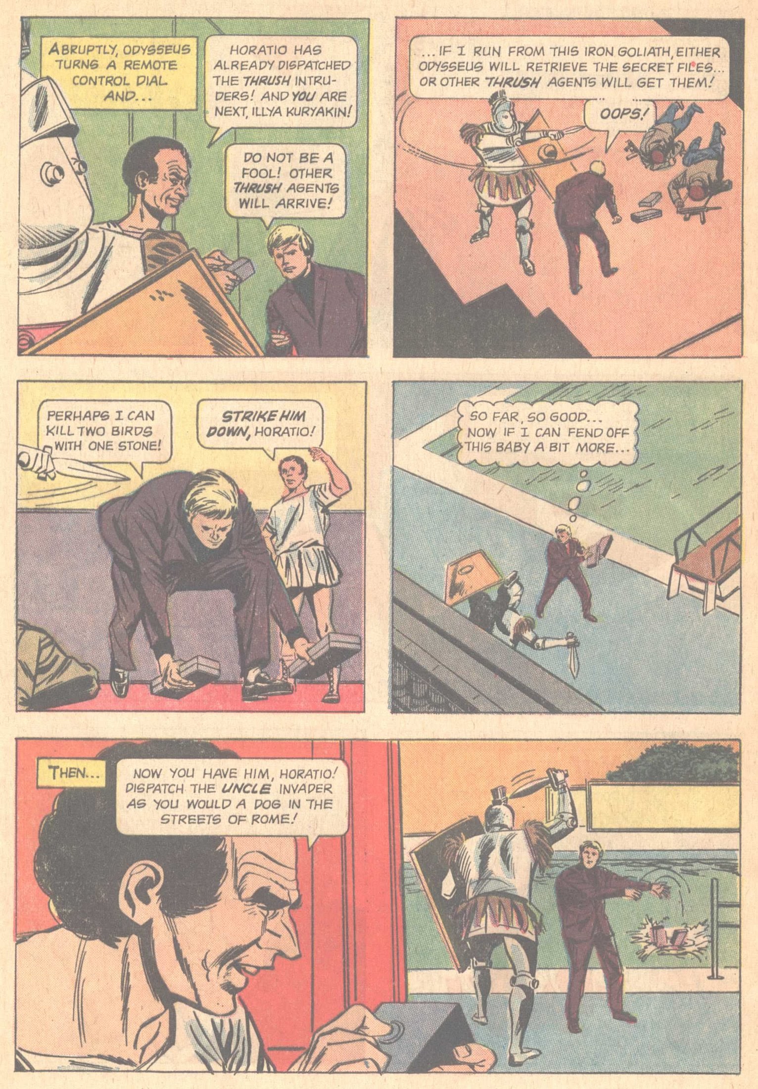 Read online The Man From U.N.C.L.E. comic -  Issue #10 - 32