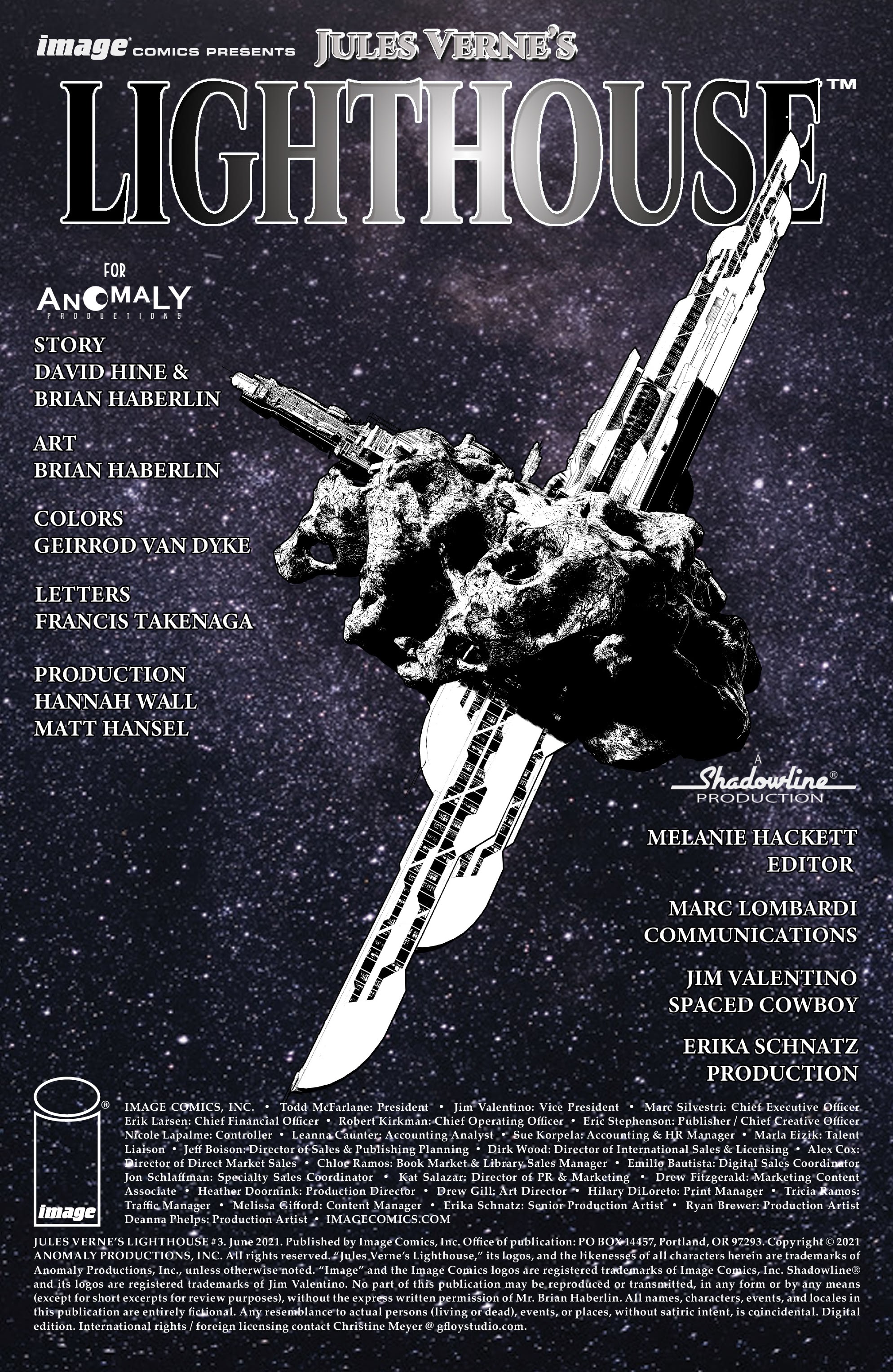 Read online Jules Verne's: Lighthouse comic -  Issue #3 - 2