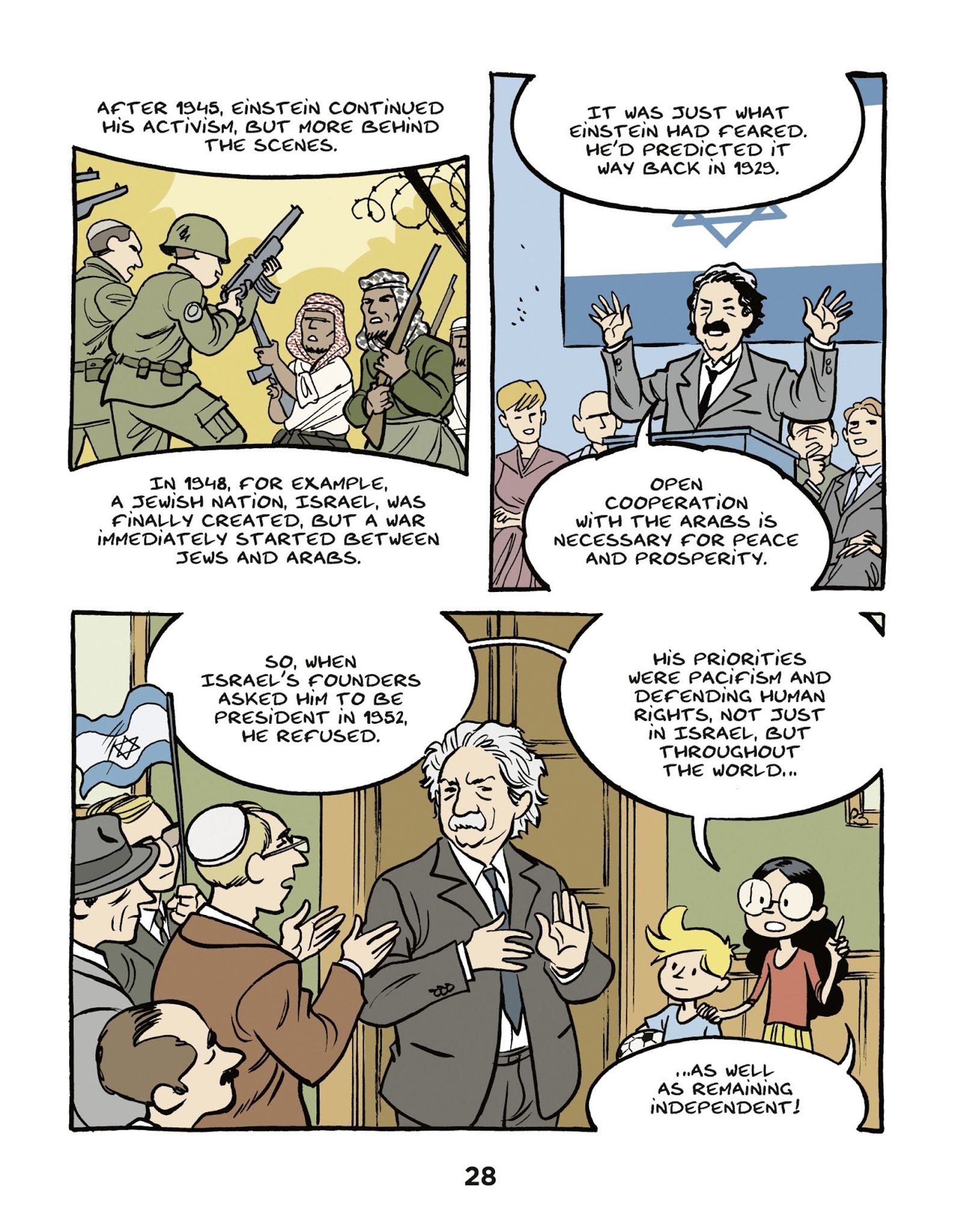 Read online On The History Trail With Ariane & Nino comic -  Issue # Full - 28