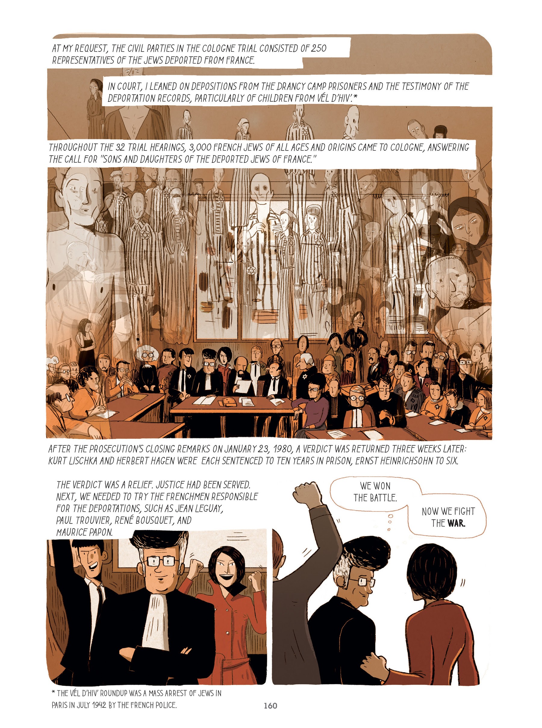 Read online For Justice: The Serge & Beate Klarsfeld Story comic -  Issue # TPB (Part 2) - 59
