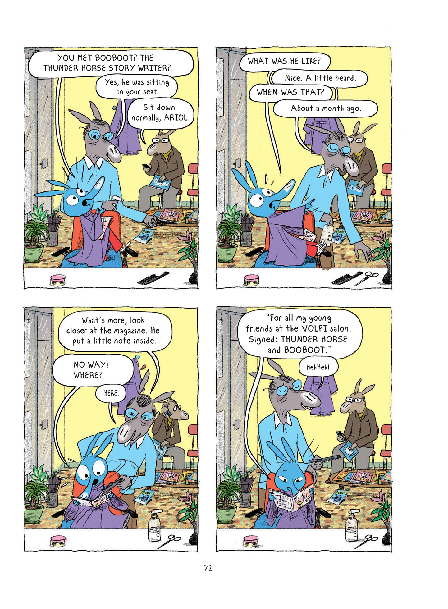 Read online Ariol comic -  Issue # TPB 7 - 74