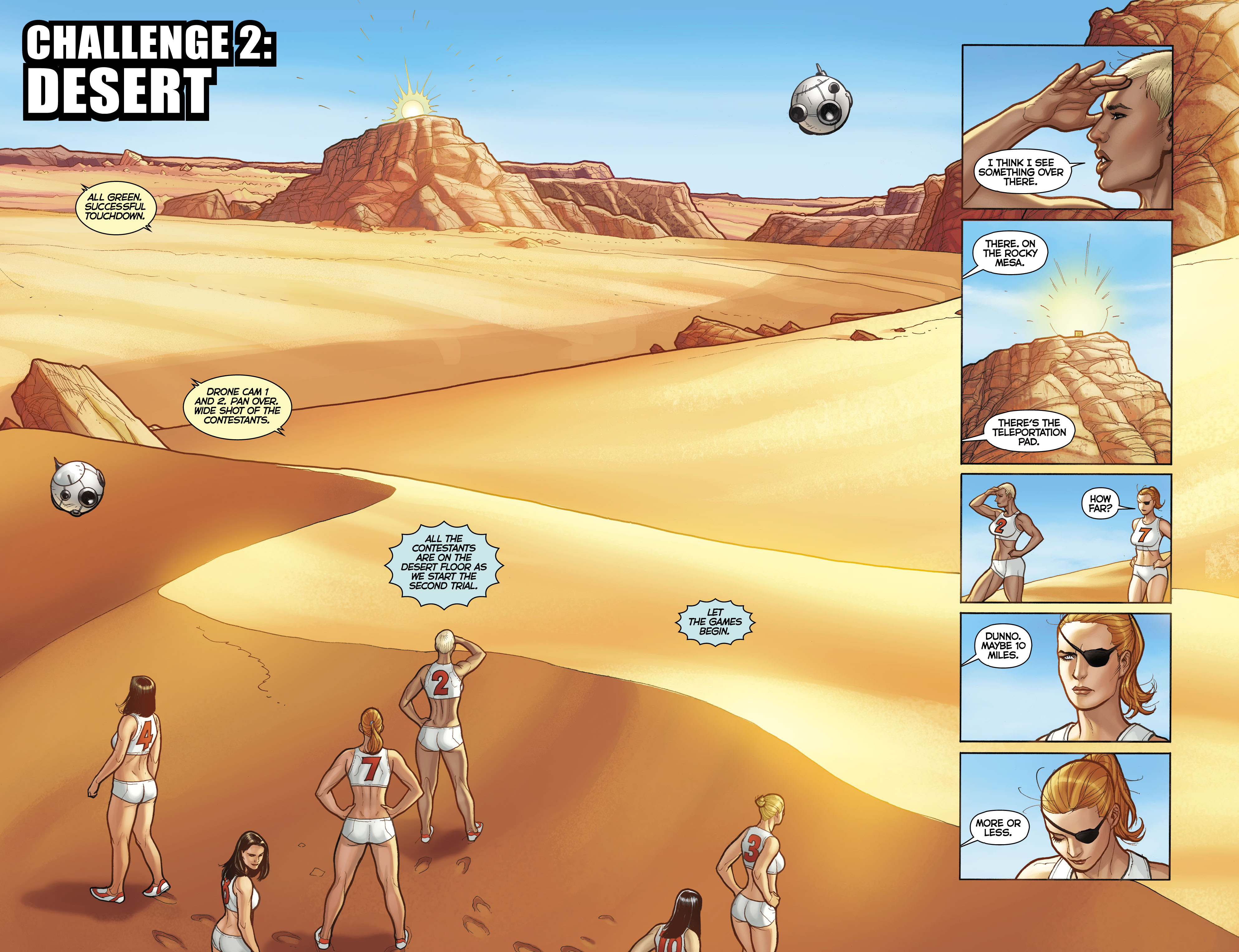 Read online Fight Girls comic -  Issue #2 - 5