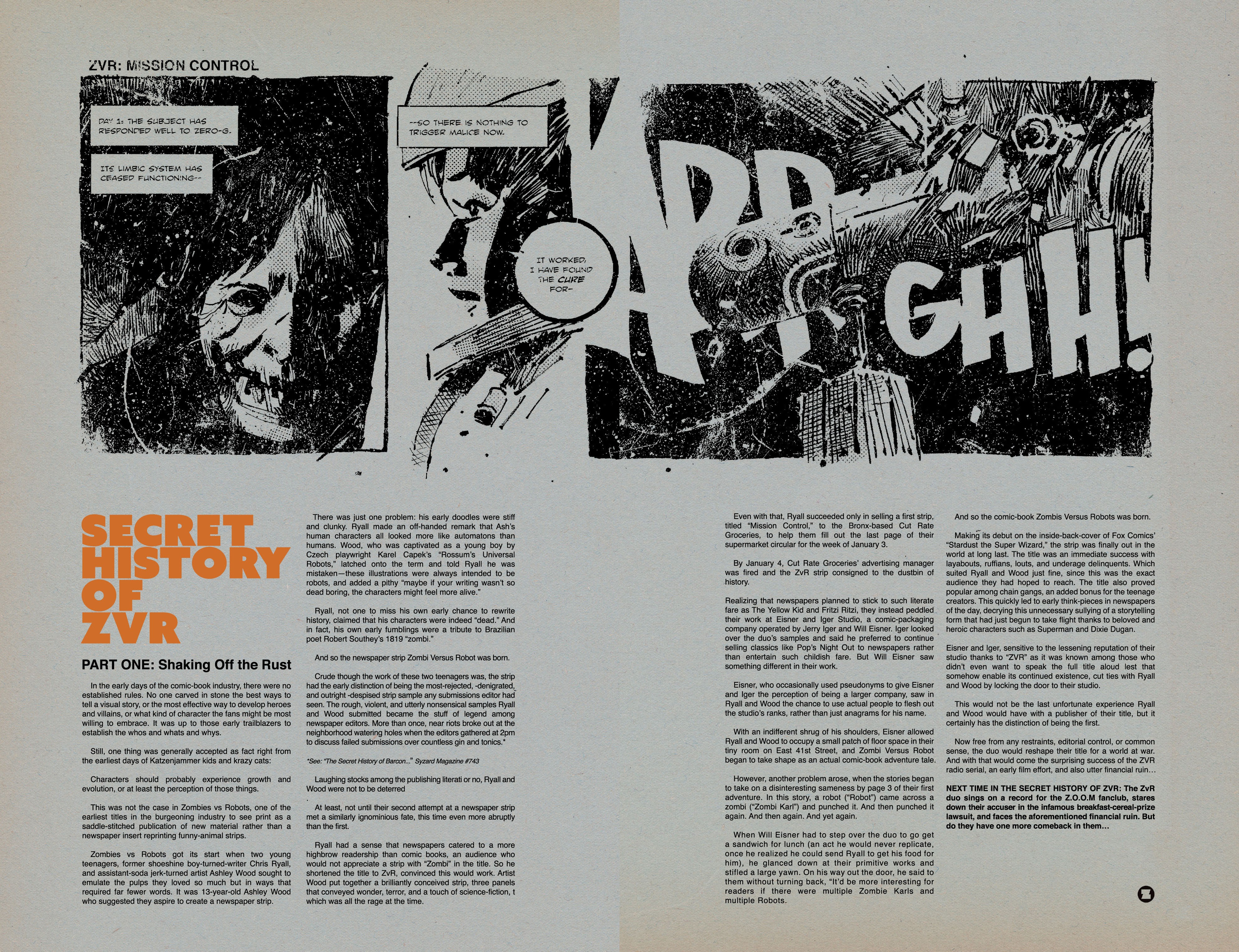 Read online ZVRC: Zombies Vs. Robots Classic comic -  Issue #1 - 31
